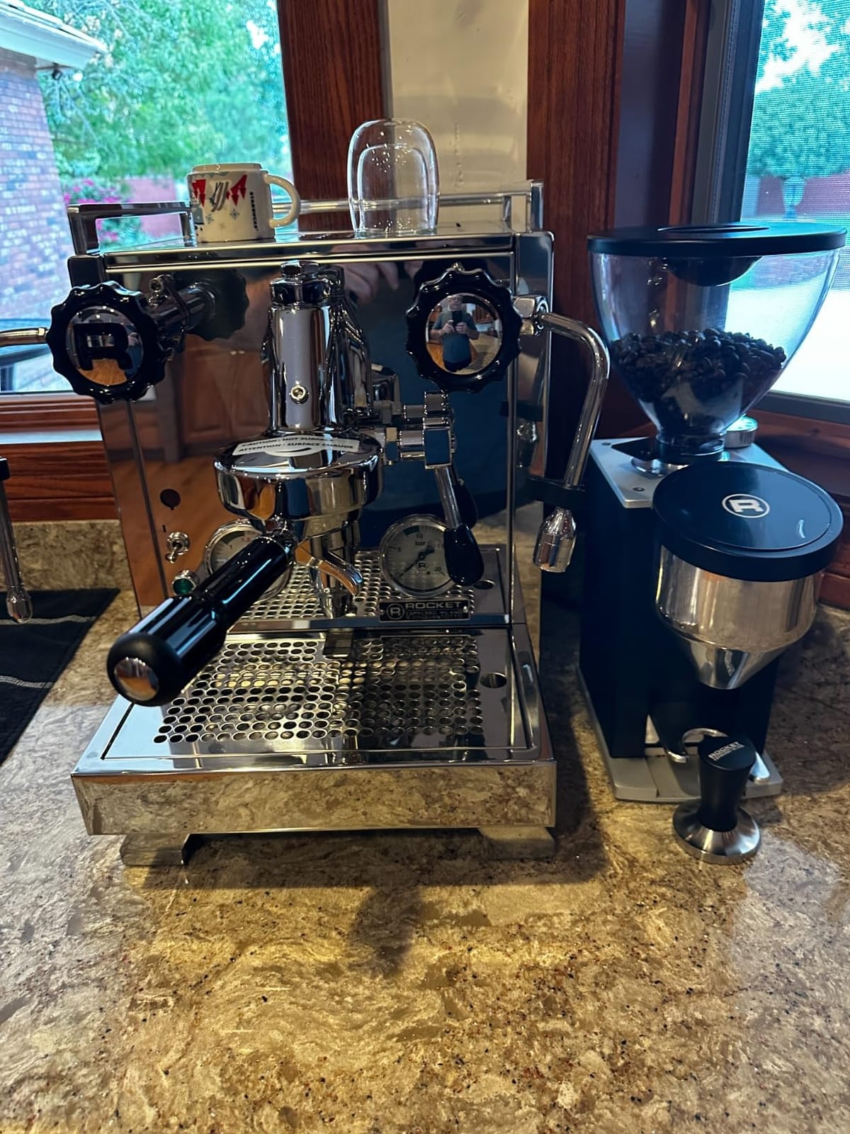 Rocket Espresso R58 Cinquantotto Espresso Machine, Stainless Steel customer photo 1