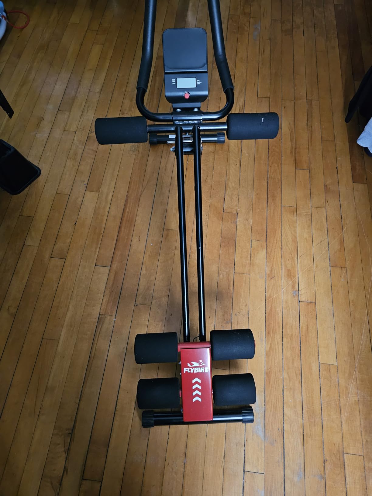 FLYBIRD AW1 Ab Workout Machine, Ab Crunch Machine Ab Workout Equipment Foldable for Home Gym, Bottom-Up Abdominal Trainer for Core Waist Workout and Body Shaping with Adjustable Heights and Angles customer photo 1