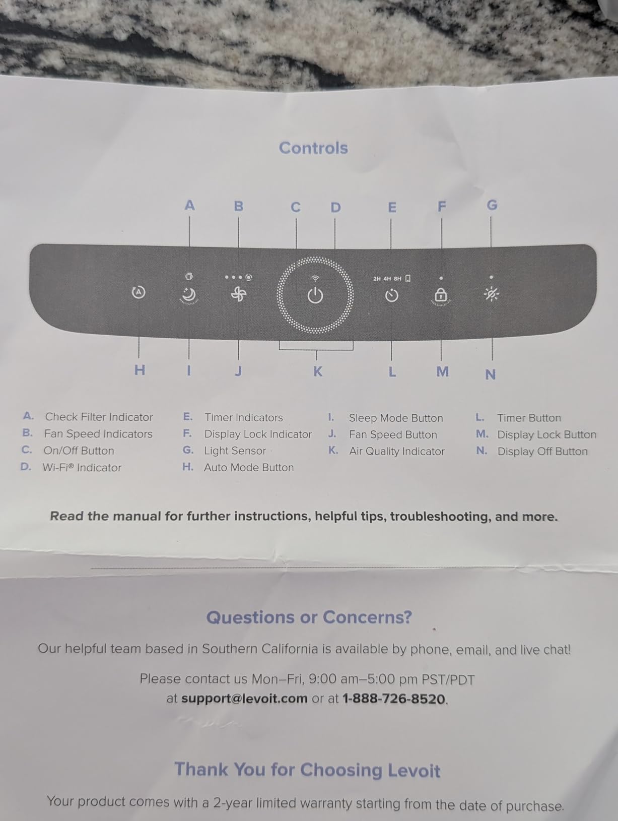 LEVOIT Smart Air Purifier for Home Large Room up to 1875 Ft² Vital 200S-P customer photo 2