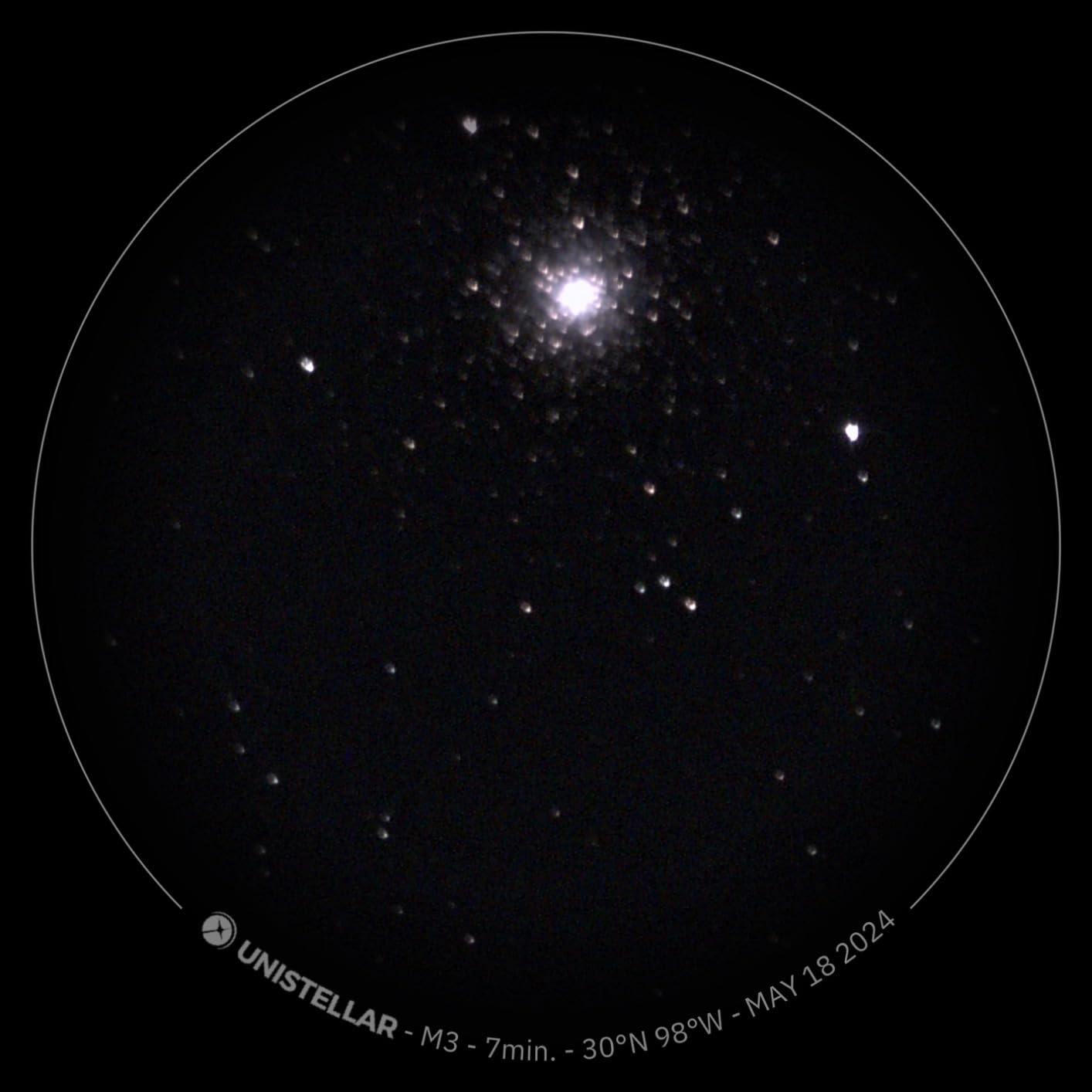 EVSCOPE 2 - UNISTELLAR Smart Telescope (with Eyepiece), 114mm f/4 (450mm) Digital & Computerized, App-Controlled Motorized Alt-Az, Manual Fine Focus, RAW/FITS Export, 64GB, Tripod, 9h Battery customer photo 1
