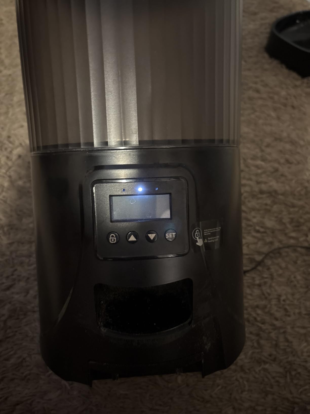 PETULTRA Automatic Cat Feeder: 4L Timed Cats Food Dispenser Programmable | Easy to Set, Dual Power, Precise Portion, Auto Pet Feeder with Desiccant Bag, Detachable Washable for Cats and Small Dog customer photo 1