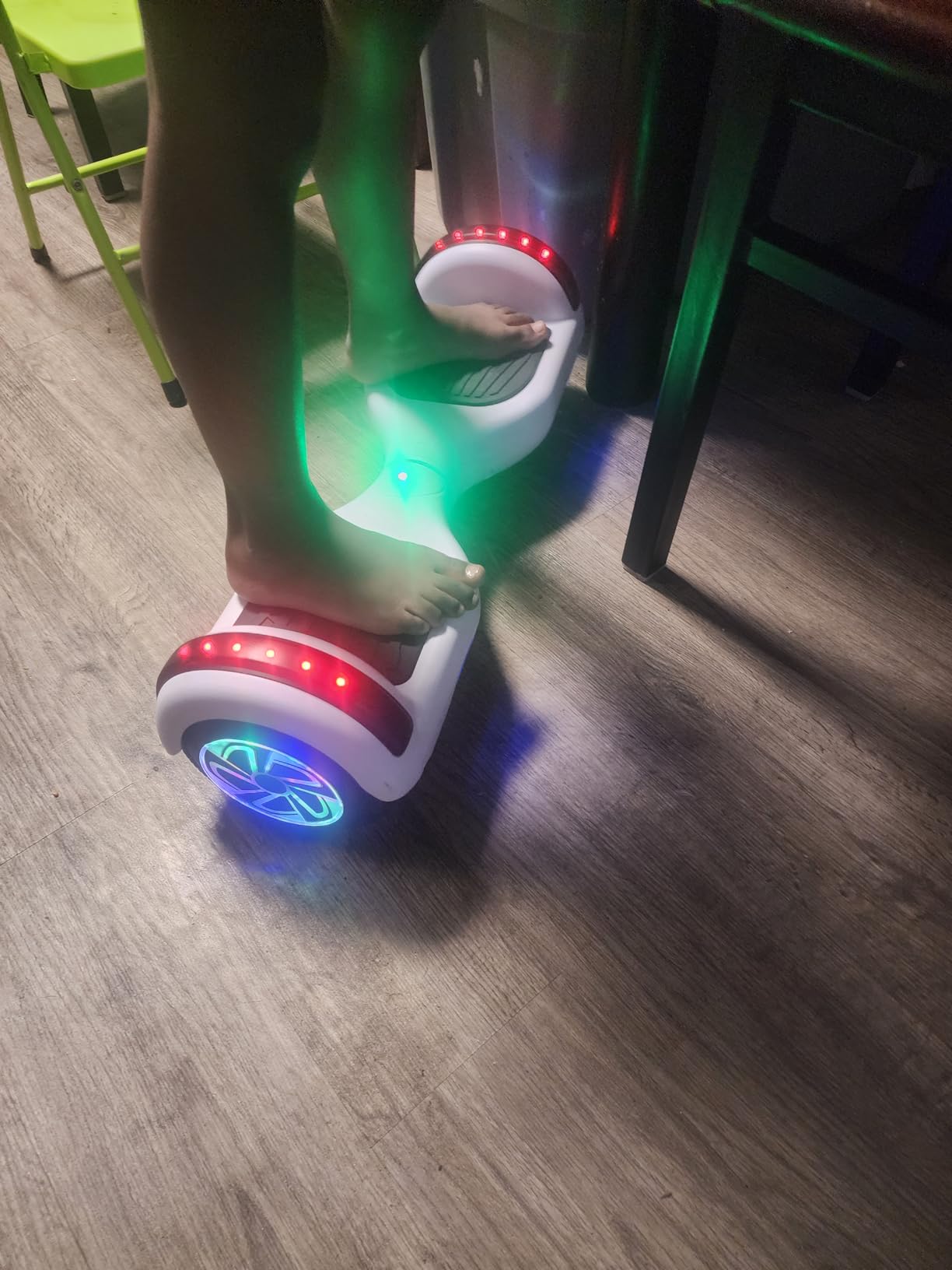 LIEAGLE Self-Balancing Scooter with Bluetooth Speaker and LED Hub Lights | All Terrain Hoverboard APP Control, Gifts for Kids Adults Girls Boys, for All Ages customer photo 1