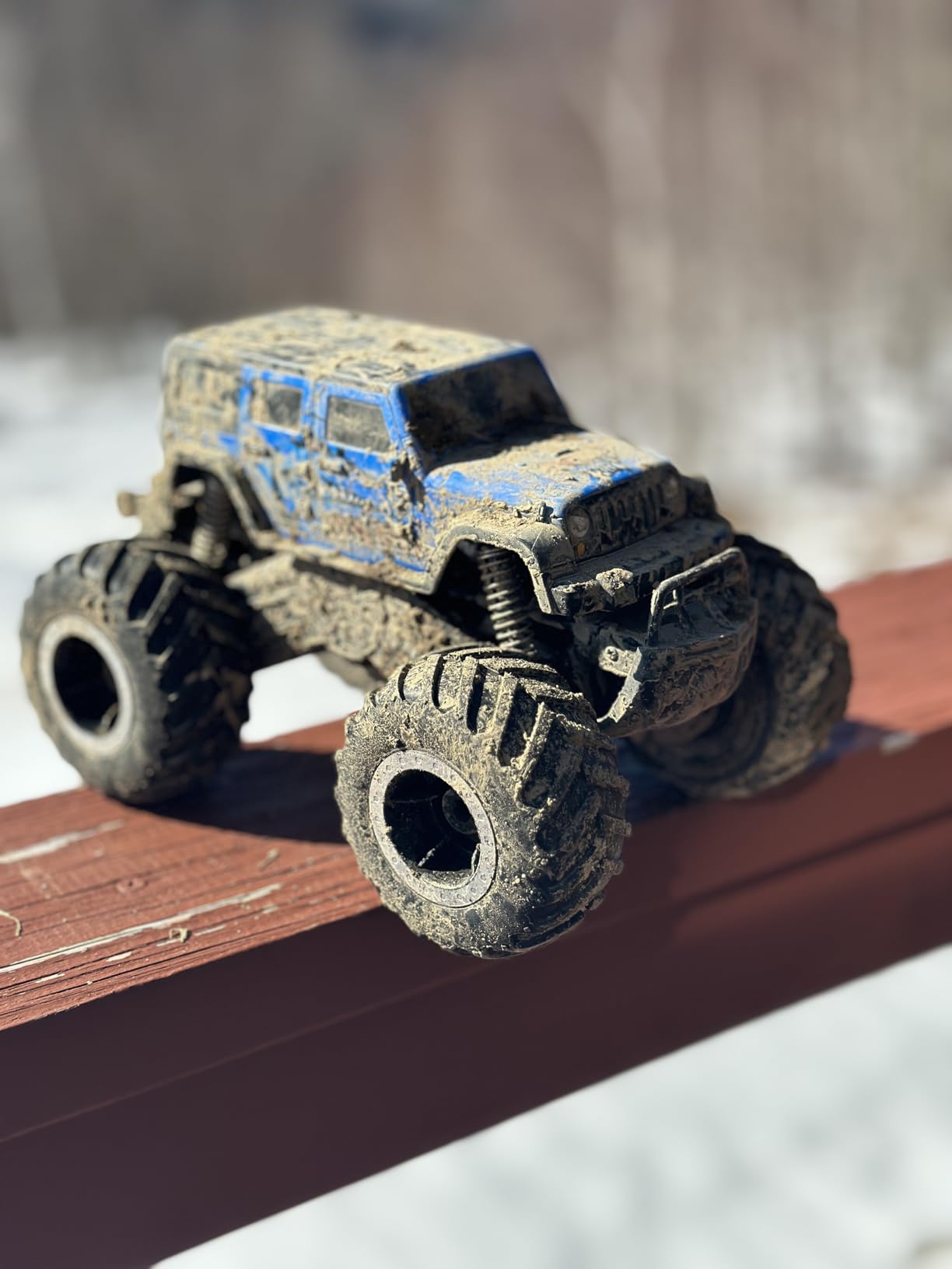 Threeking 1:16 Amphibious Monster Truck All Terrain Remote Control Car Toys | Waterproof Durable 4WD Off-Road RC Crawler Cars Pick-Up Unique Toy Gifts for Boys Girls Ages 6-12 customer photo 1