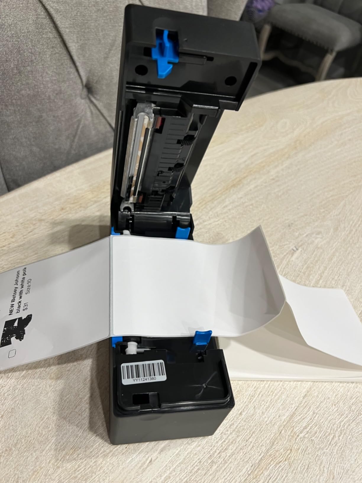 Nelko Bluetooth Thermal Shipping Label Printer, 4x6 Thermal Label Printer | Quick Setup, Fast Speed, Crisp Print Quality, Compatible with iPhone, Android, Windows&Mac, Work with Amazon Shopify Etsy UPS customer photo 2