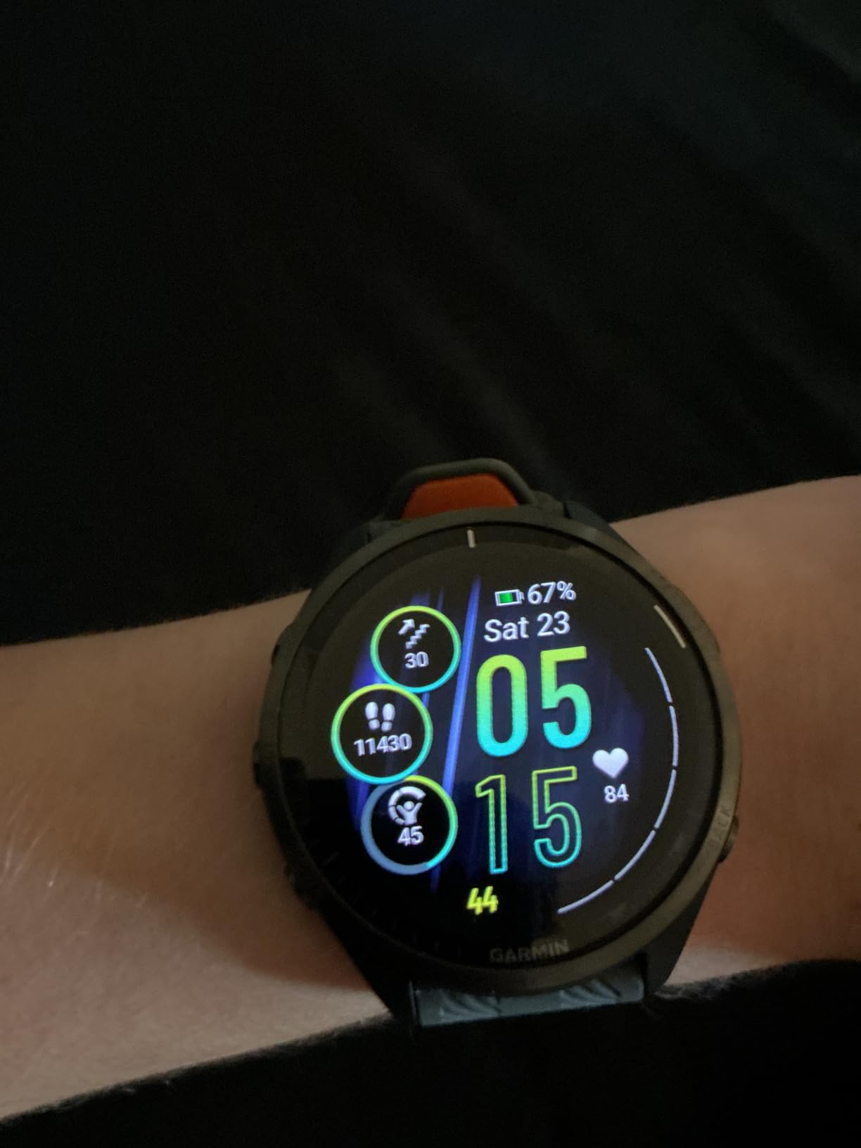 Garmin Forerunner 965, Running Smartwatch, 47mm, Black/Powder Gray | Maps, Advanced Training Metrics & Recovery Insights, Maps, Music On Your Wrist, Garmin Coach, Daily Suggested Workouts customer photo 1