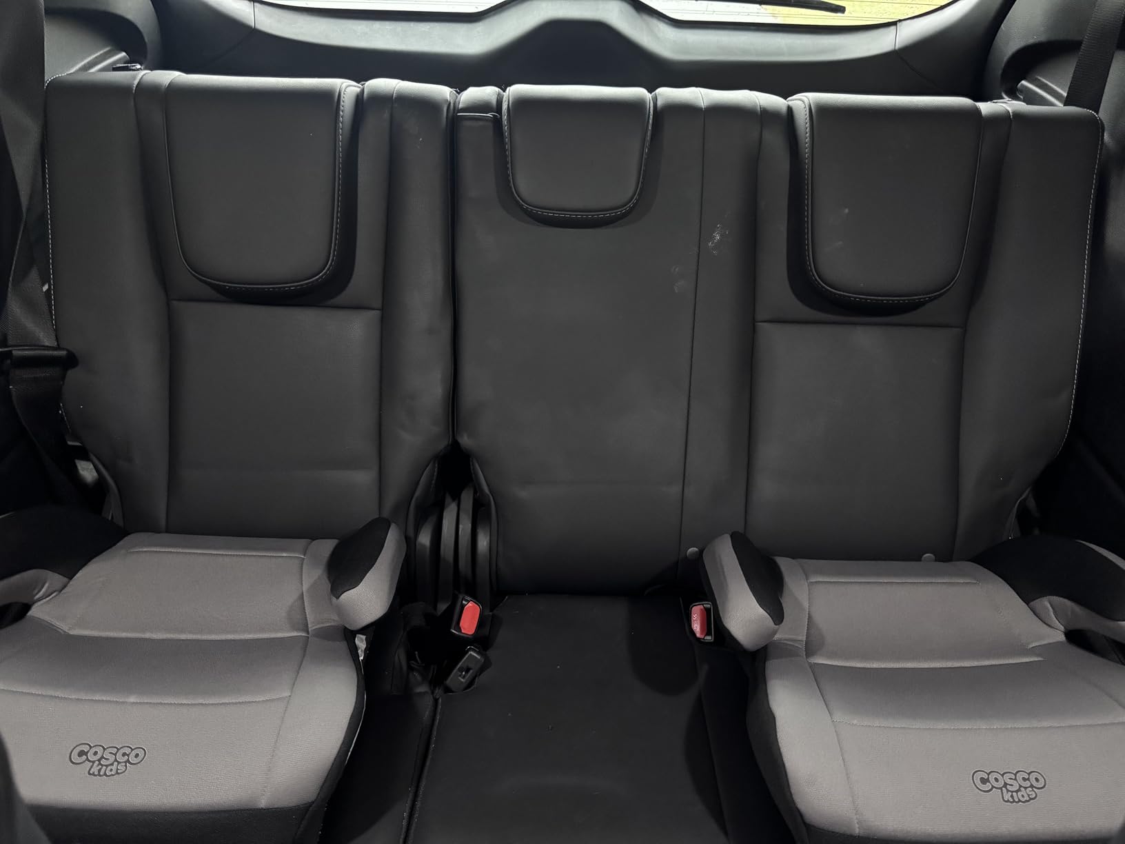 Cosco Topside Backless Booster Car Seat, Lightweight Booster Seats for Cars 40-100 lbs, Backless Booster Seat for Car, Organic Waves customer photo 1
