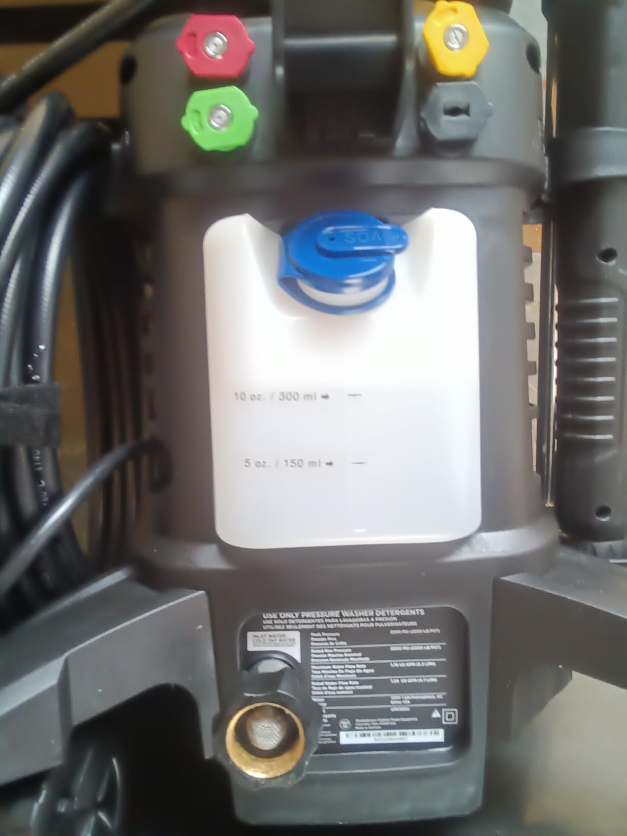 Westinghouse ePX3500 Electric Pressure Washer, 2500 Max PSI 1.76 Max GPM with Anti-Tipping Technology, Onboard Soap Tank, Pro-Style Steel Wand, 5-Nozzle Set customer photo 2
