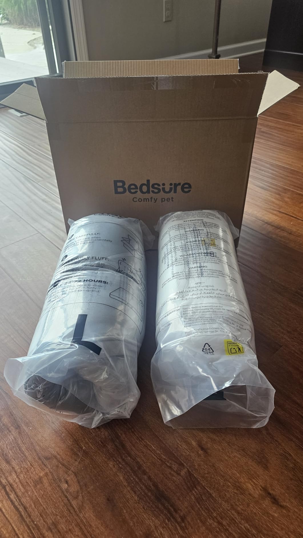 Bedsure Orthopedic Dog Beds Large Sized Dog with Removable Washable Cover | 38