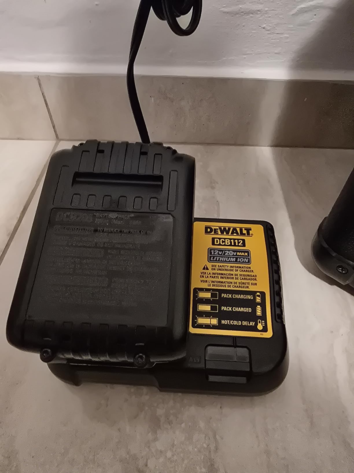 DEWALT 20V MAX Impact Driver, Cordless, 3-Speed, Battery and Charger Included (DCF845P1) customer photo 1