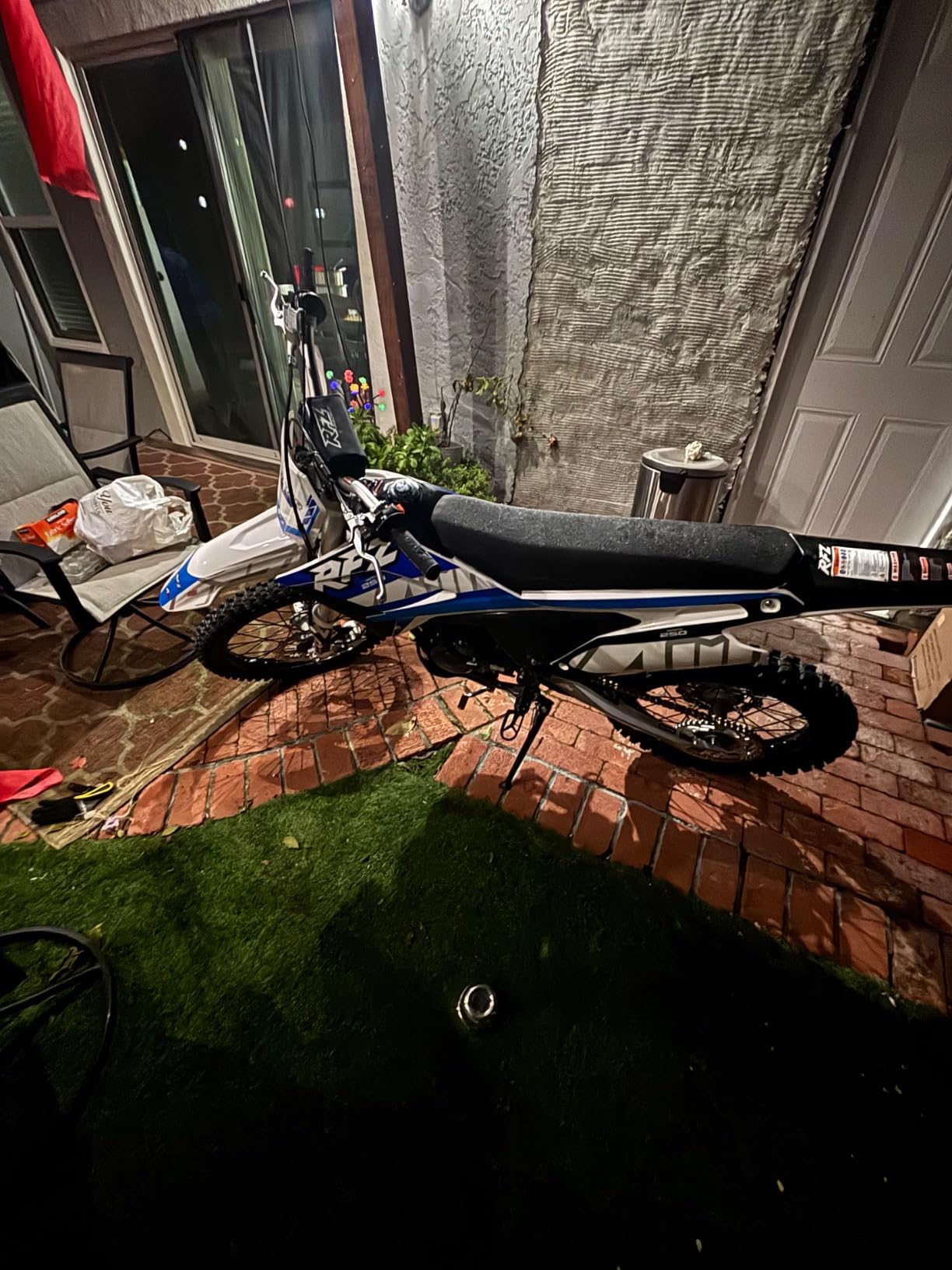 HHH Apollo RFN Thunder Proactive 250 Dirtbike 5 Speed 250cc Bike Racing Dirt Bike (Blue) customer photo 2
