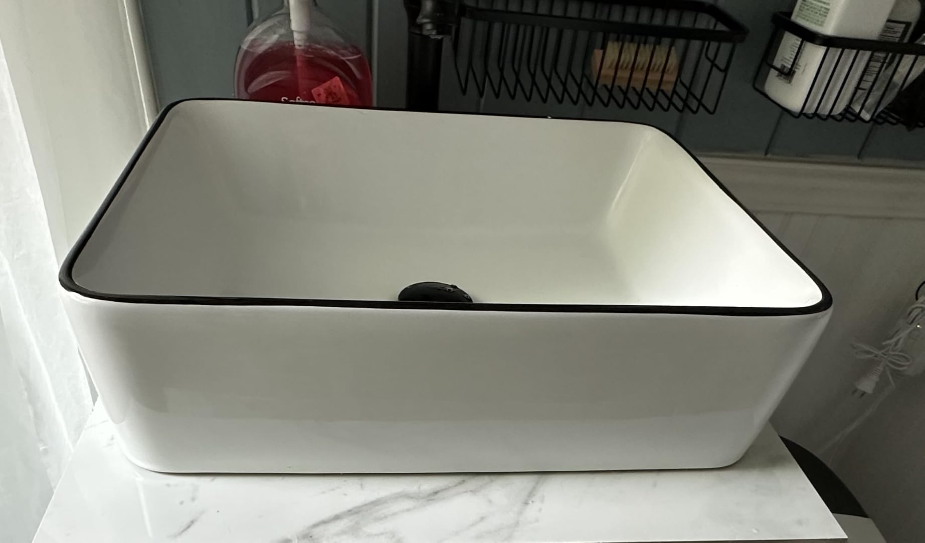 DeerValley Bathroom Vessel Sink White 16