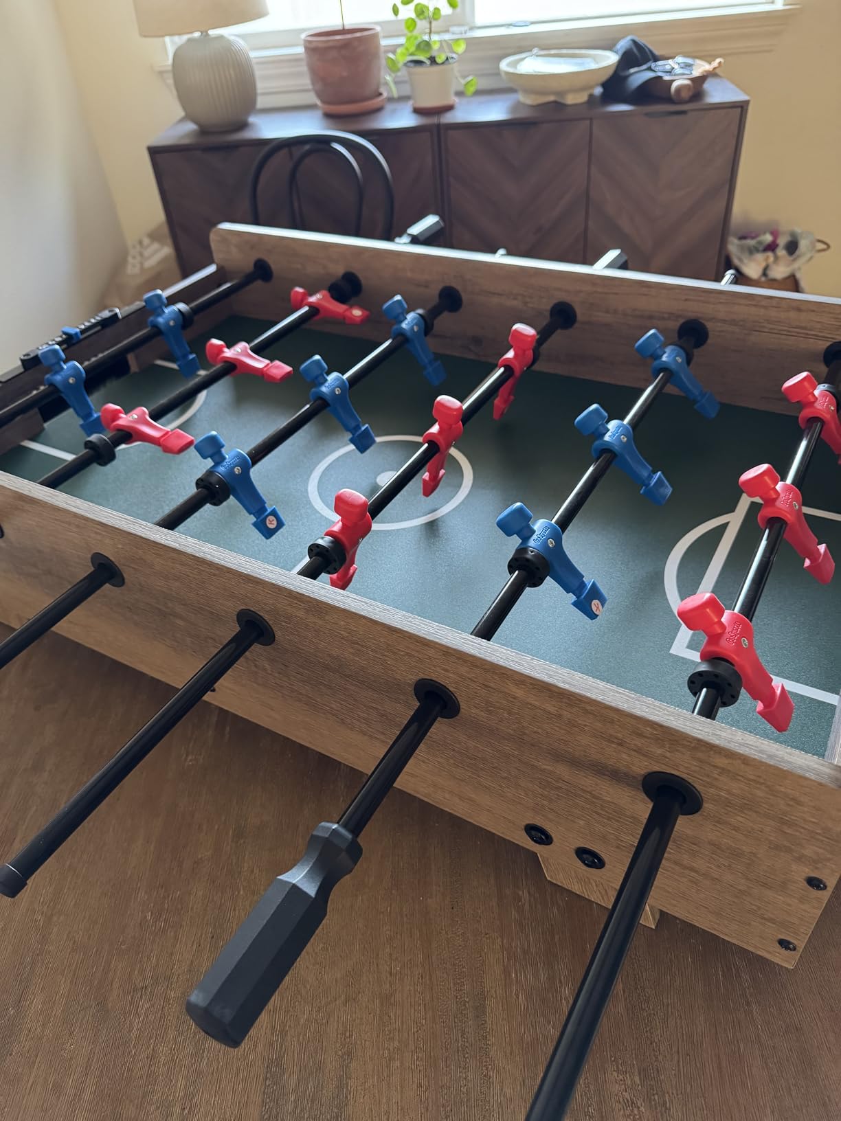 GoSports 32 Inch Tabletop Foosball Game Set - Oak or Black - Tabletop customer photo 2