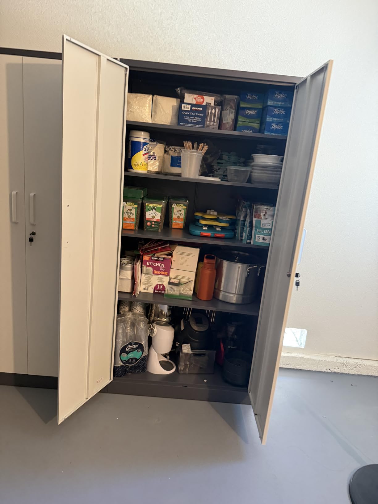 Yizosh Metal Storage Cabinet with Lock - 72
