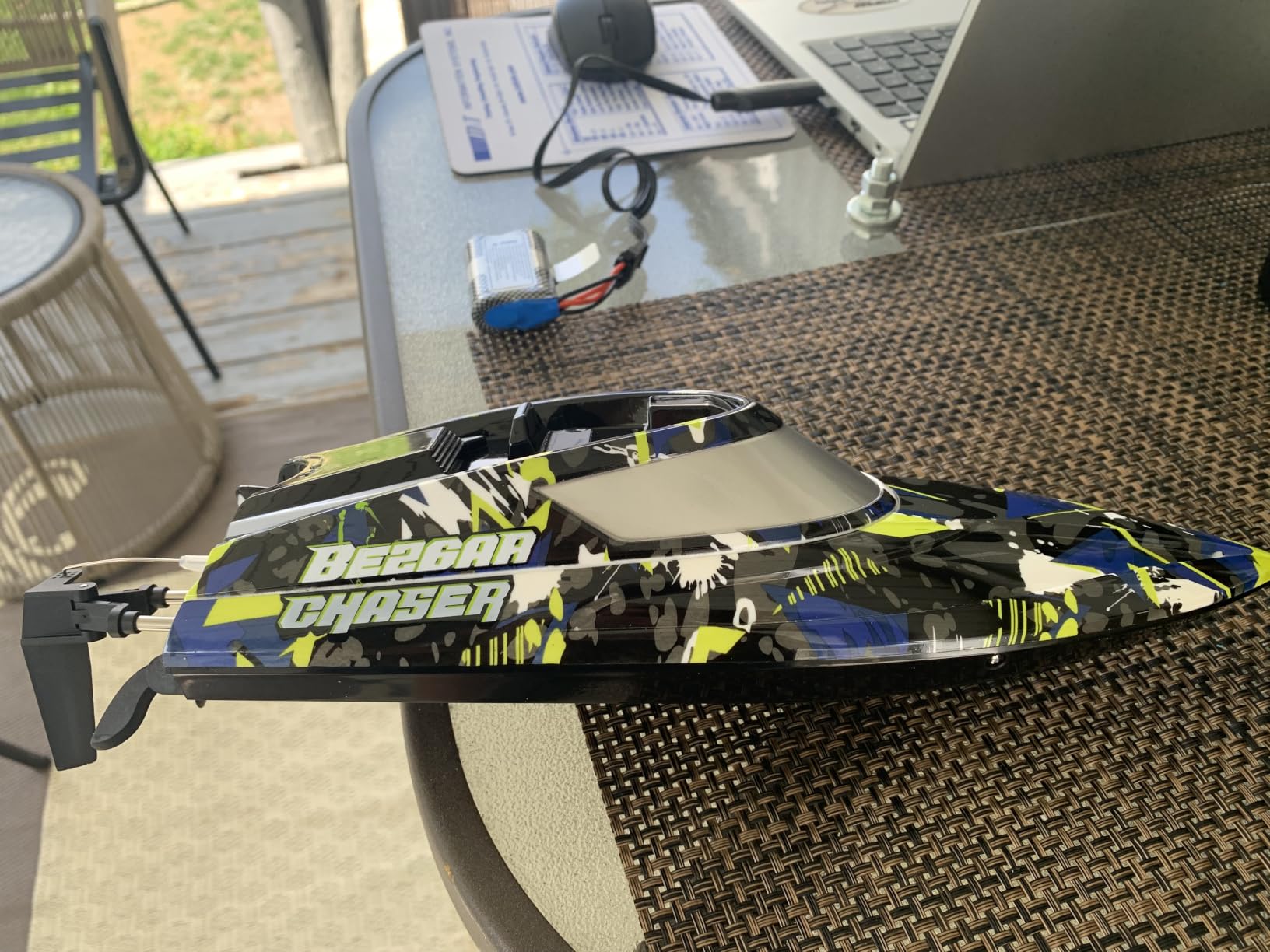 BEZGAR TX123 Remote Control Boats - Fast Speed RC Boat 32+ KPH with Suitcase for Lakes & Pools & Salt Water customer photo 2