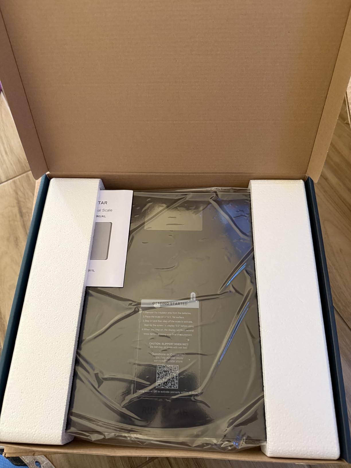 RunStar 550lb Bathroom Digital Scale for Body Weight with Ultra-Wide Platform and Large LCD Display, Accurate High Precision Scale with Extra-High Capacity customer photo 2
