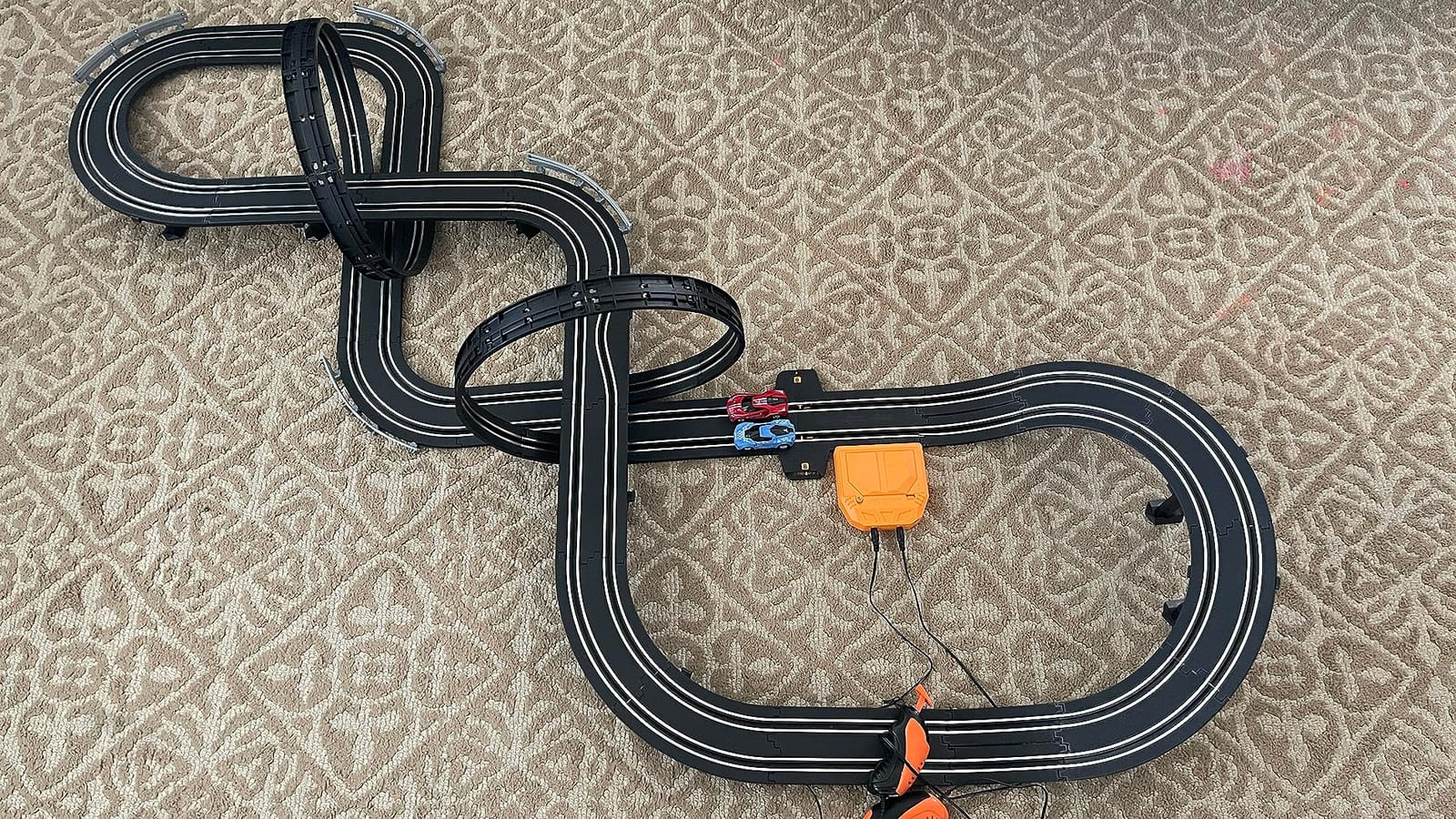 Slot Car Race Track Sets for Boys Age 6-12, Electric Track with 4 Slot Cars customer photo 1