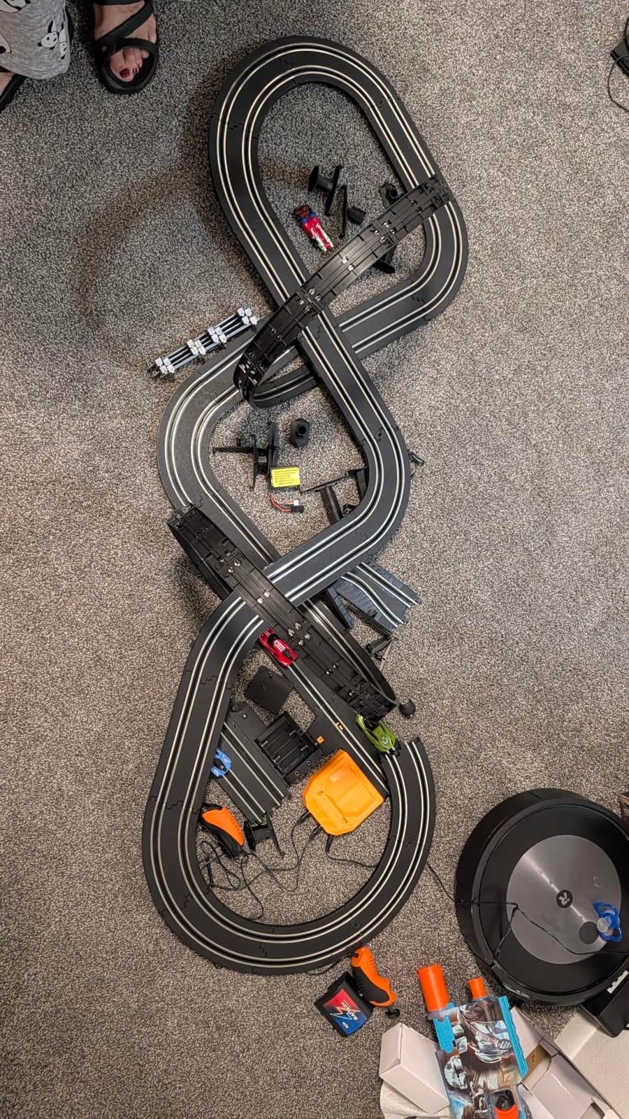 Slot Car Race Track Sets for Boys Age 6-12, Electric Track with 4 Slot Cars customer photo 2