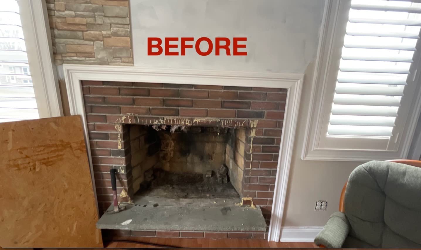 LegendFlame Carl 30 Inches with Trim Kit, Electric Fireplace Insert, Fireplace Heater 750/1500W, Fire Crackling Sound, Remote Control, Black customer photo 2