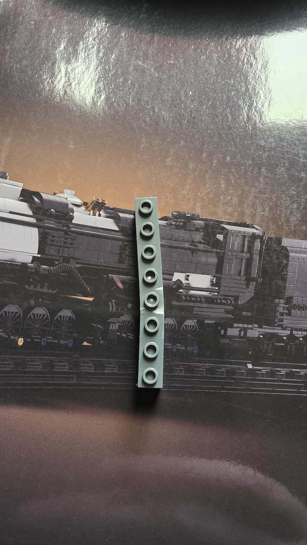 Nifeliz Big Boy Steam Locomotive Building Set, Trains Series | Articulated Steam Train Display Model for Adults to Home Decor, Legendary Steam Train Display for Gift Giving, 1,818 PCS customer photo 2