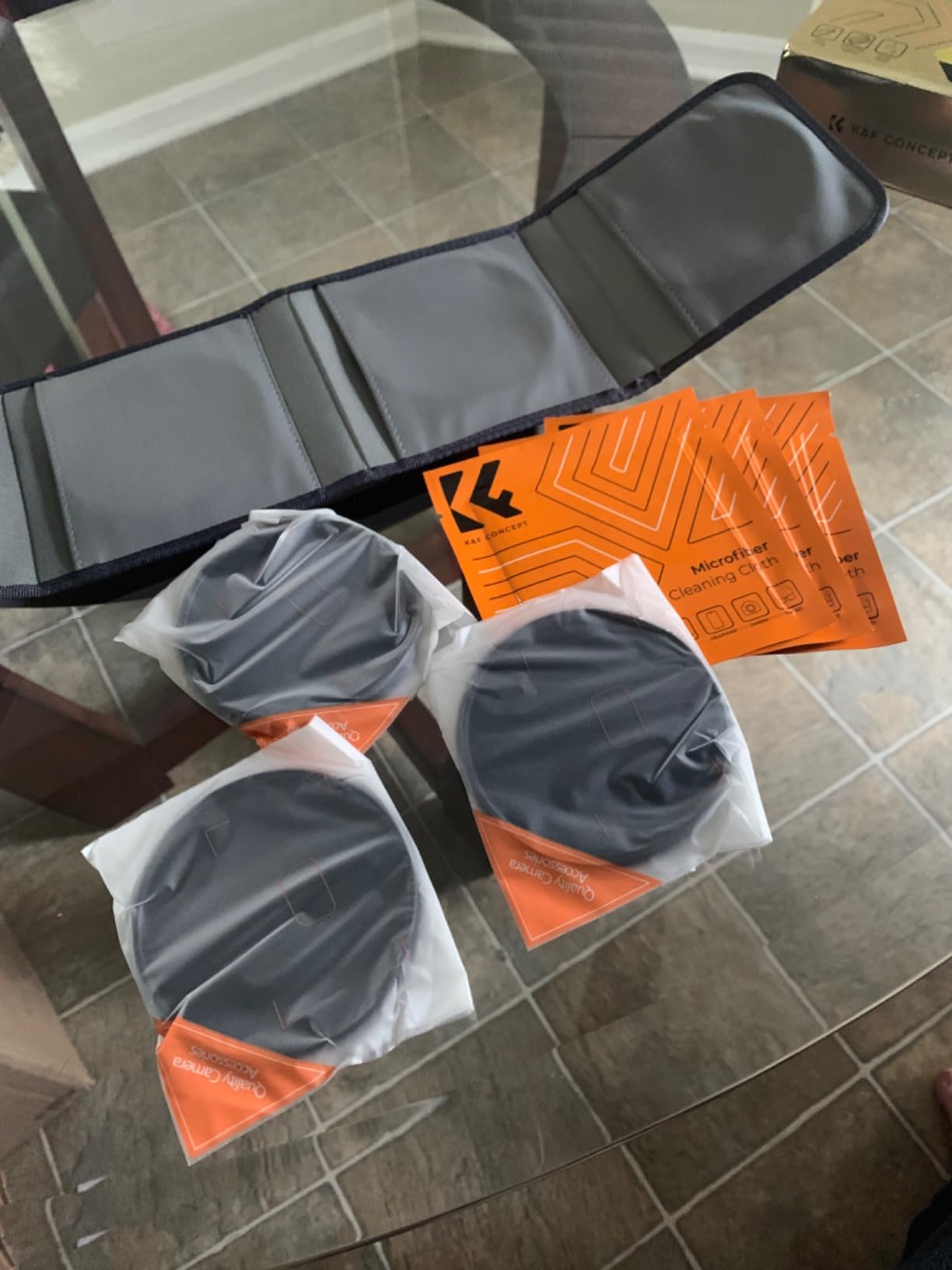 K&F CONCEPT 67mm ND8 ND64 ND1000 ND Lens Filters Kit | Optical Glass 24 Multi-Coated Waterproof Filters Set with Filter Pouch and Cleaning Cloths Nano-D Series FS505 customer photo 2