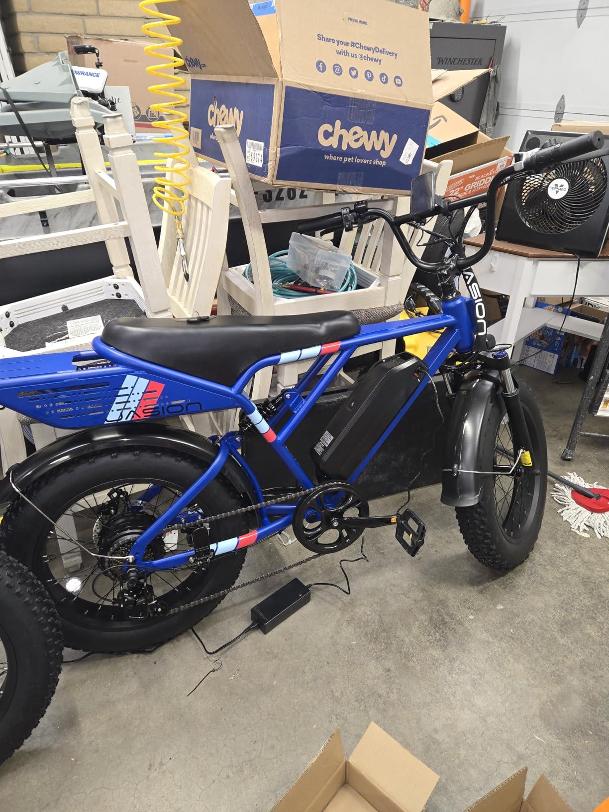 Jasion YR20Pro Electric Bike, 3000W Peak Motor, 90-Mile Max Range, 5 Riding Modes, 32 MPH, 50V 20Ah Battery, Dual Suspension, 7-Speed, 20