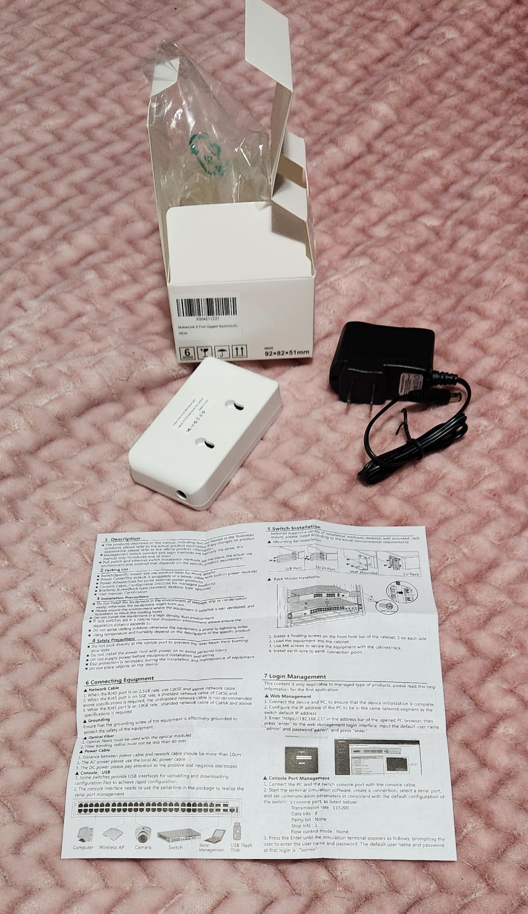 MokerLink 8 Port 10Gbps SFP+ Switch, Support 1G/2.5G/10G SFP Module, 160Gbps Bandwidth, Fanless Unmanaged Plug and Play Ethernet Switch customer photo 2