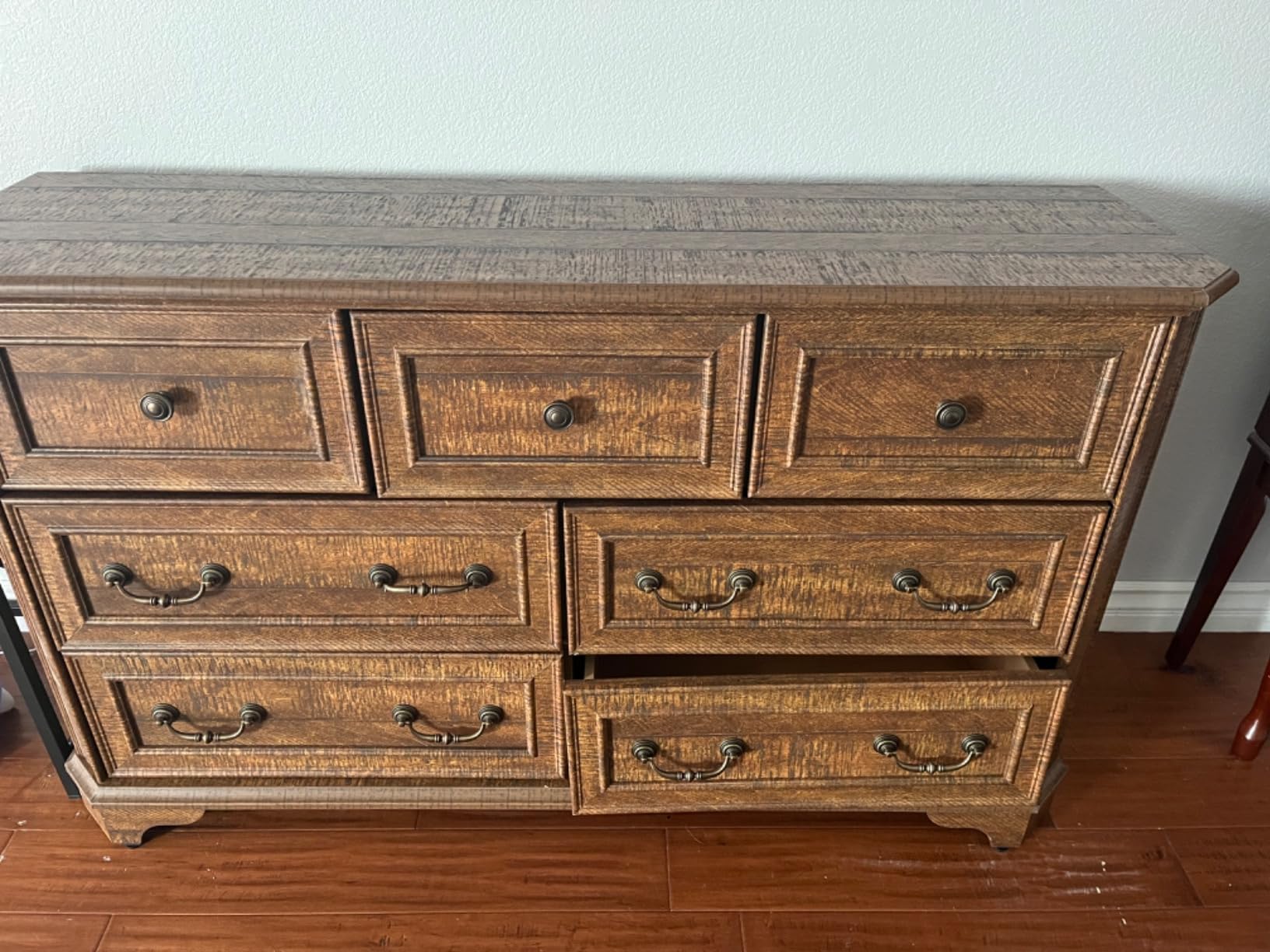 T4TREAM Farmhouse 7 Drawers Dresser for Bedroom, 54