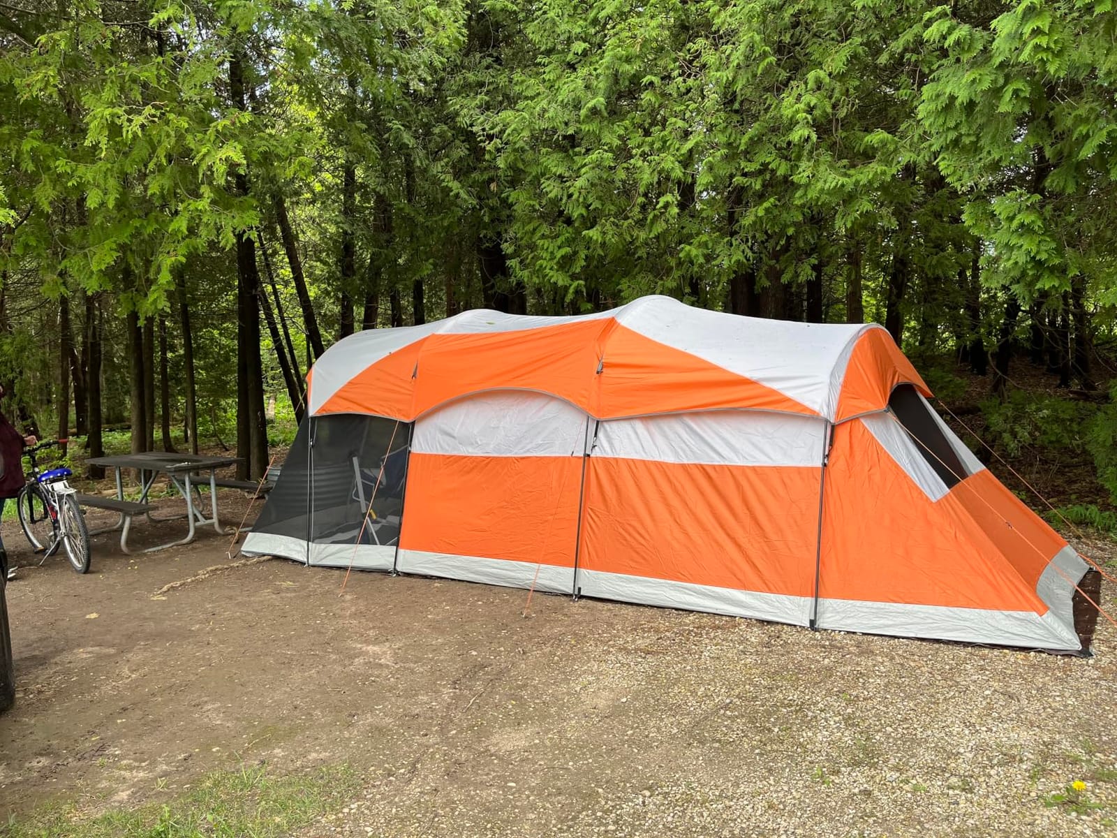 PORTAL 6/8/10 Person Family Camping Tent with Screen Room | Portable 8 Person Tent Outdoor Design; Durable Construction; Easy Setup & Storage customer photo 1