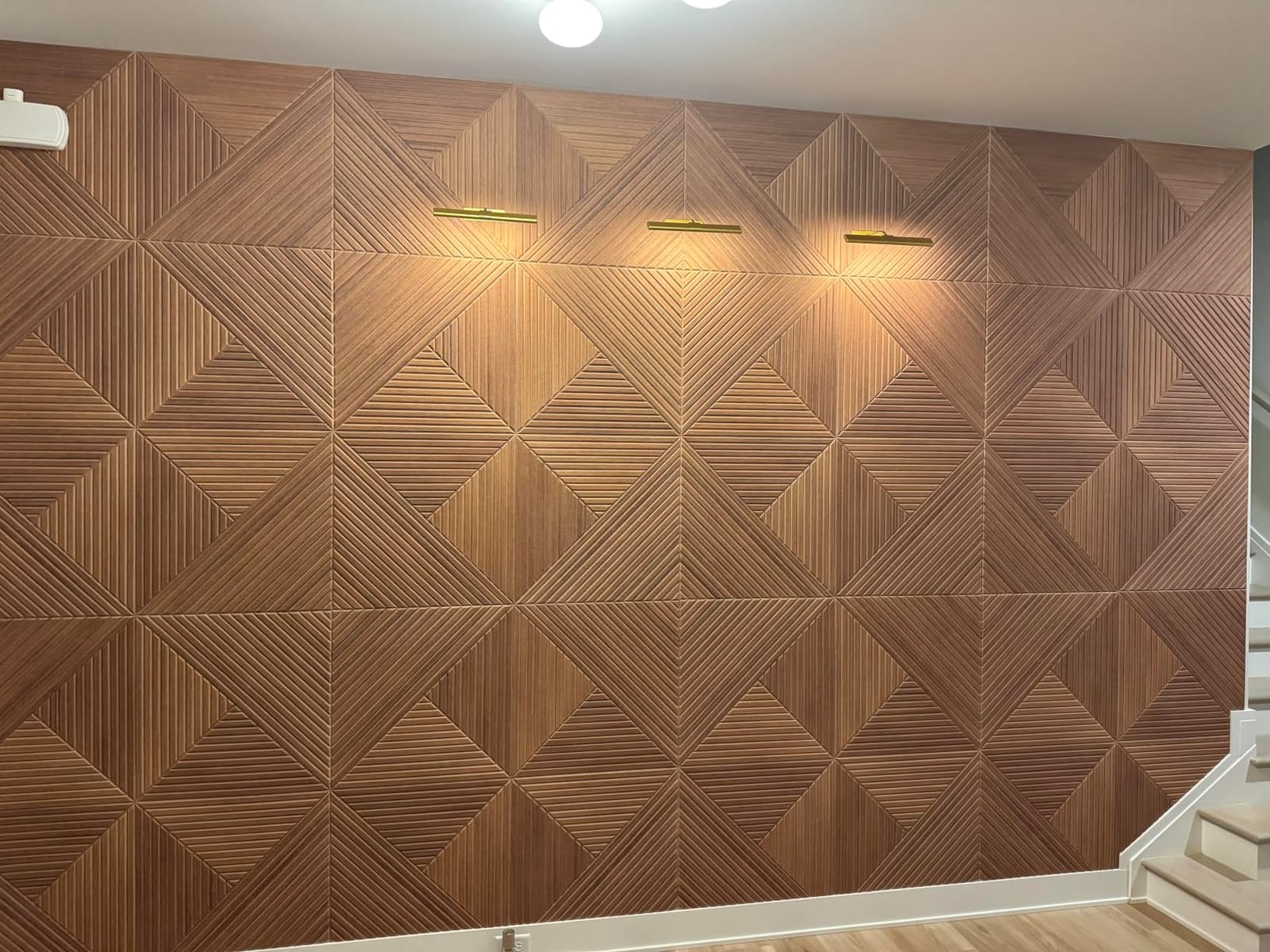 Soon Global 8-Pack Acoustical Wall Panels, 48 X 32 Inches Art Acoustic Panels, Teal Aura customer photo 2