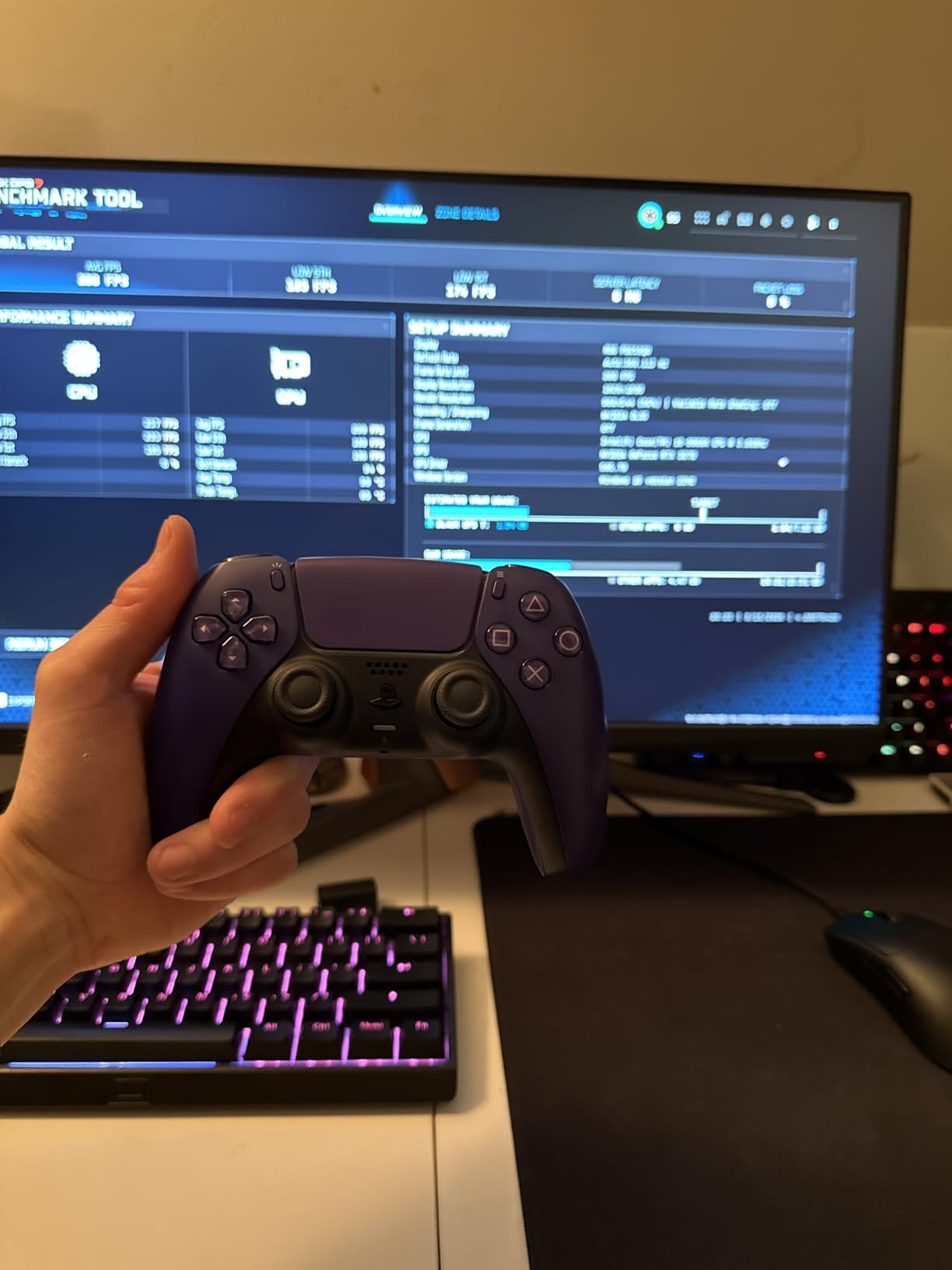 PlayStation DualSense Wireless Controller - Midnight Black customer photo 2