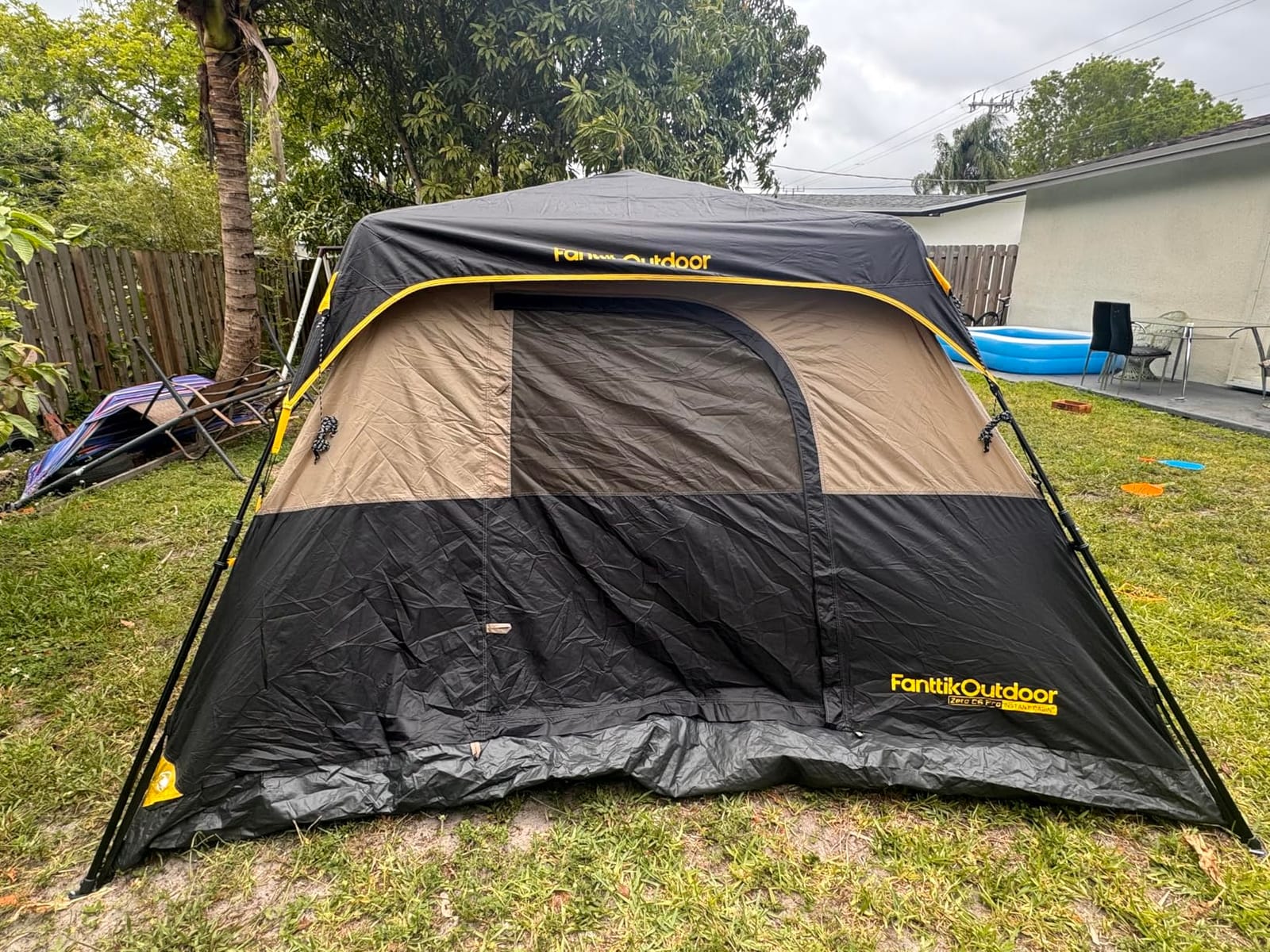 FanttikOutdoor 4/6/8/10 Person Instant Tent for Camping Setup in 60s | Camping Tent with Rainfly & Windproof, Portable Instant Cabin Tent with Carry Bag for Family Camping & Hiking customer photo 1