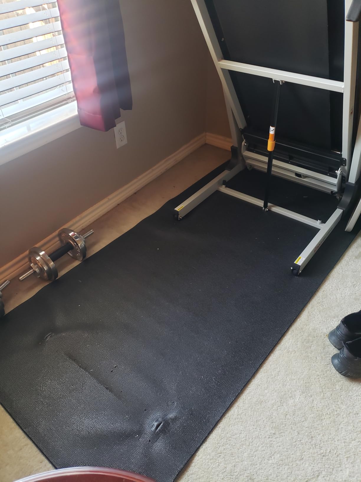 Sunny Health & Fitness Fully Assembled Auto Incline Treadmill for Home Gym customer photo 2