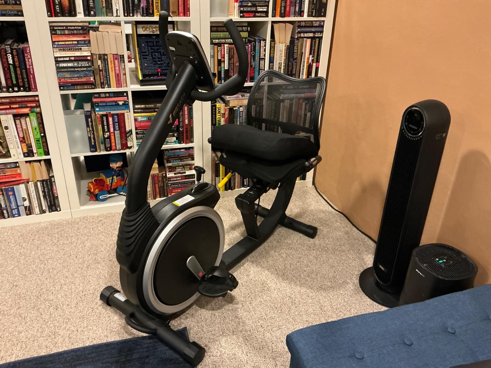 MERACH Recumbent Exercise Bikes for Home High-end | Recumbent Bike for Seniors Adults, Magnetic Recumbent Stationary Bike with Exclusive App, Heart Rate Handle, Adjustable Seat customer photo 1