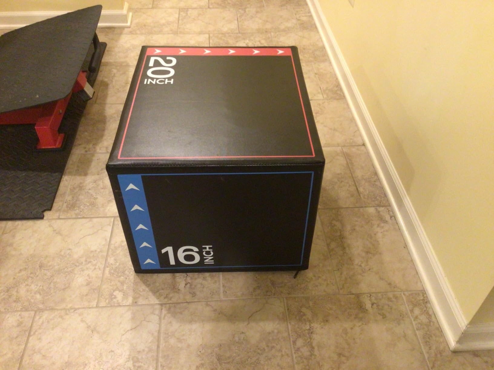 BalanceFrom 3-in-1 Foam Plyometric Jump Box for Home Gym with Multiple Height Options customer photo 2