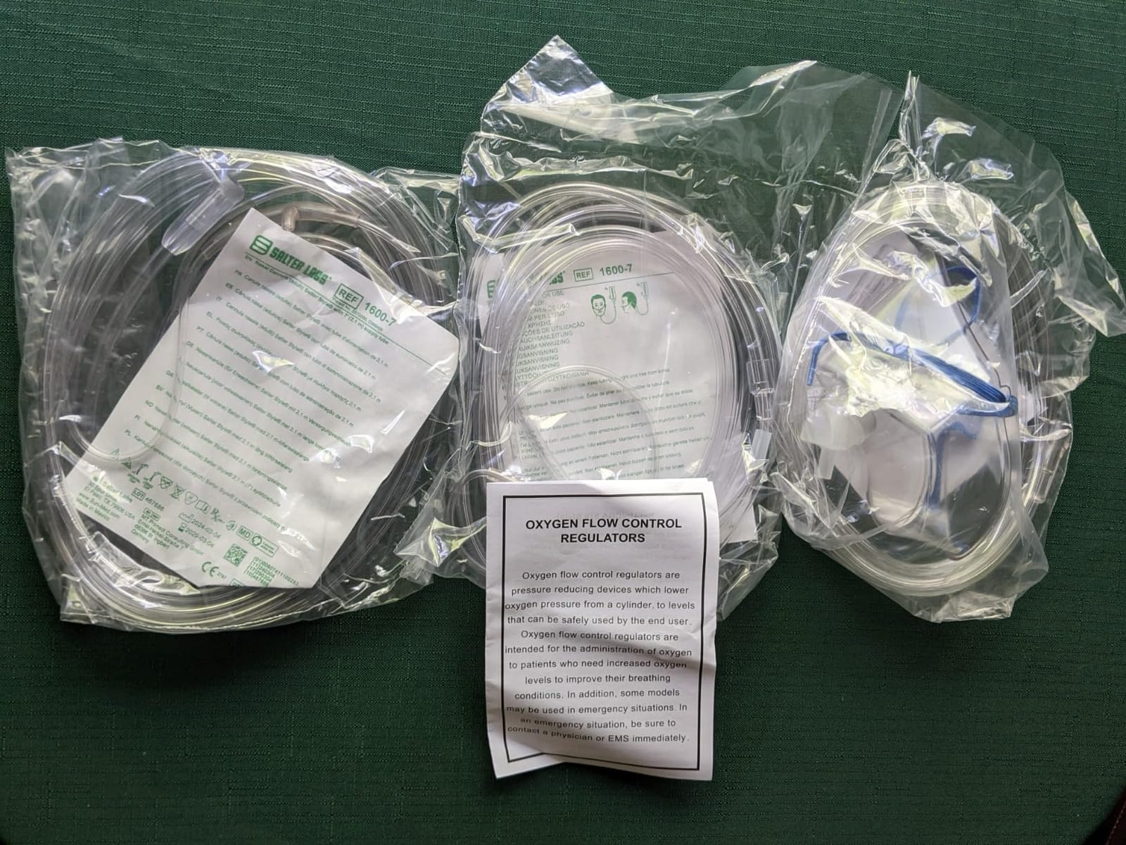 Medfex Oxygen Tank Complete Set - USA Made | 680 Liter Capacity - Standard Size Kit customer photo 1