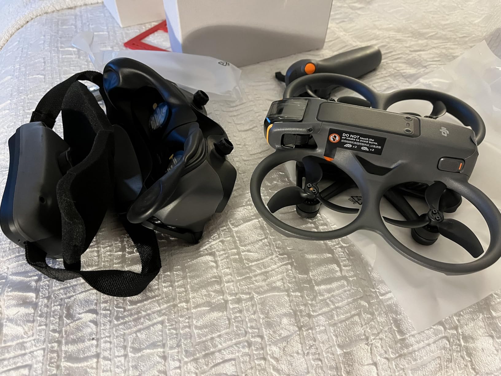 DJI Avata 2 Fly More Combo (1 Battery), FPV Drone With Camera 4K | Includes Goggles 3 & RC Motion 3, Immersive Flight Experience, Built-in Propeller Guard, Easy Flip/Roll customer photo 1
