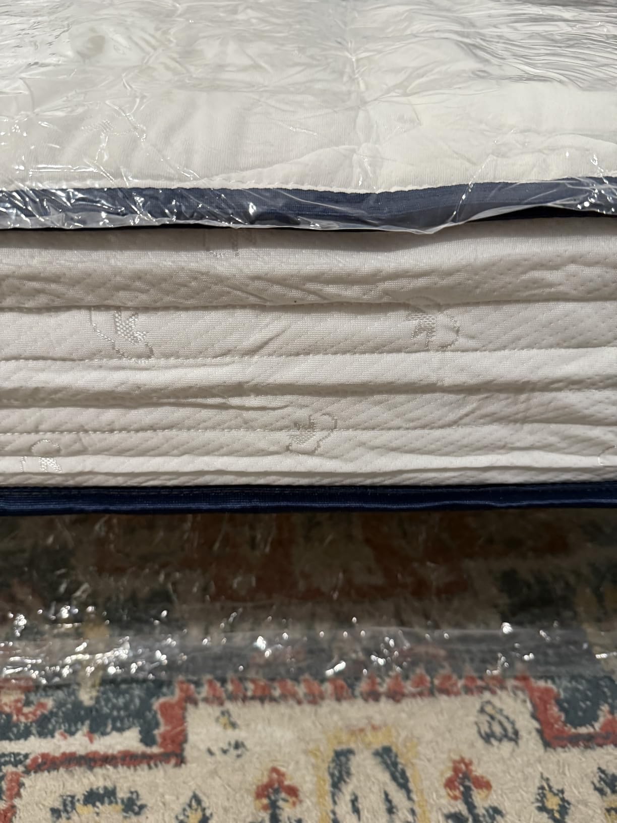 Novilla Queen Mattress, 12 Inch Hybrid Mattress Queen with Comfort Foam | Innerspring Pillow Top Mattresses in a Box, Pressure & Pain Relief, Soft Feel but Supportive, CertiPUR-US customer photo 1