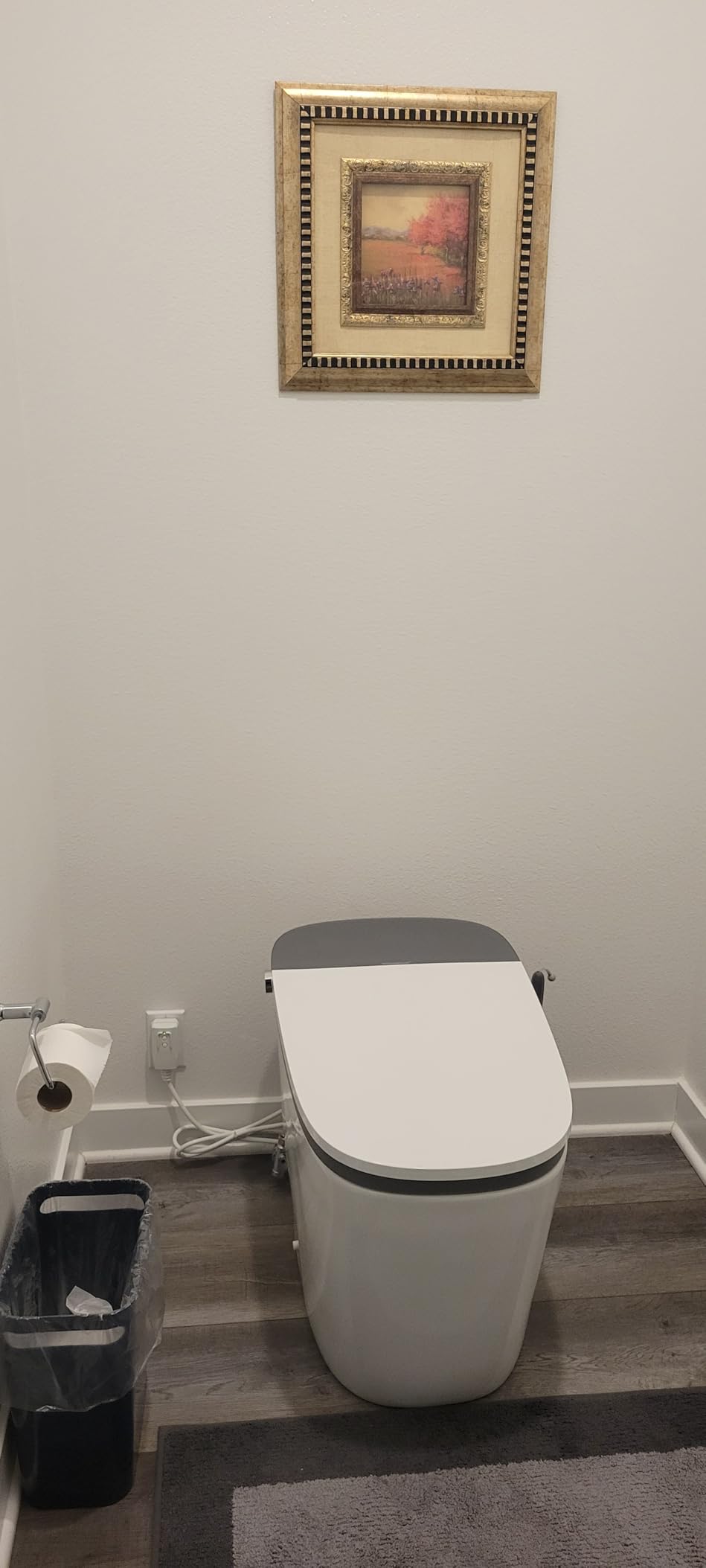 WOODBRIDGE Smart Toilet with 1000g MaP Flush Score & Foam Shield (B0930S) | Auto Open/Close, ADA Comfort Height, Auto Dual Flush, Moving Air Dryer, Foot Sensor & Blackout Flush, Heated Seat customer photo 2