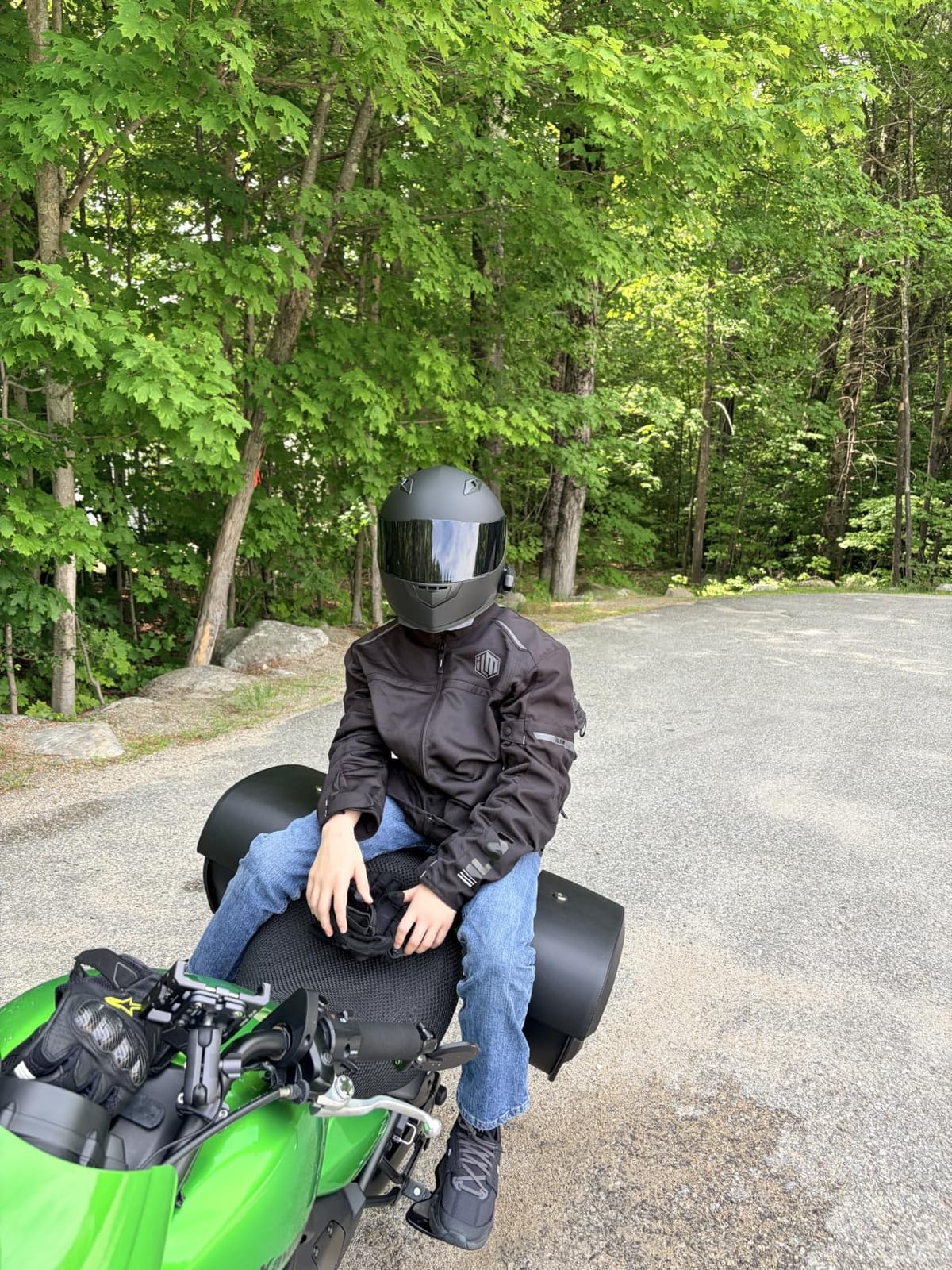 ILM Motorcycle Riding Jacket with Mesh CE Armor and Detachable Thermal Liner Dual Sport All Season for Men Model JAM1 customer photo 2