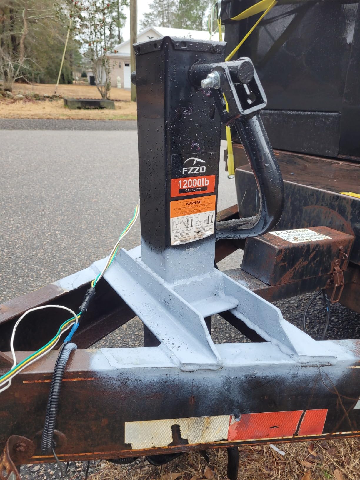 FZZD 12000lbs Heavy Duty Trailer Jack,Square Direct Weld customer photo 1