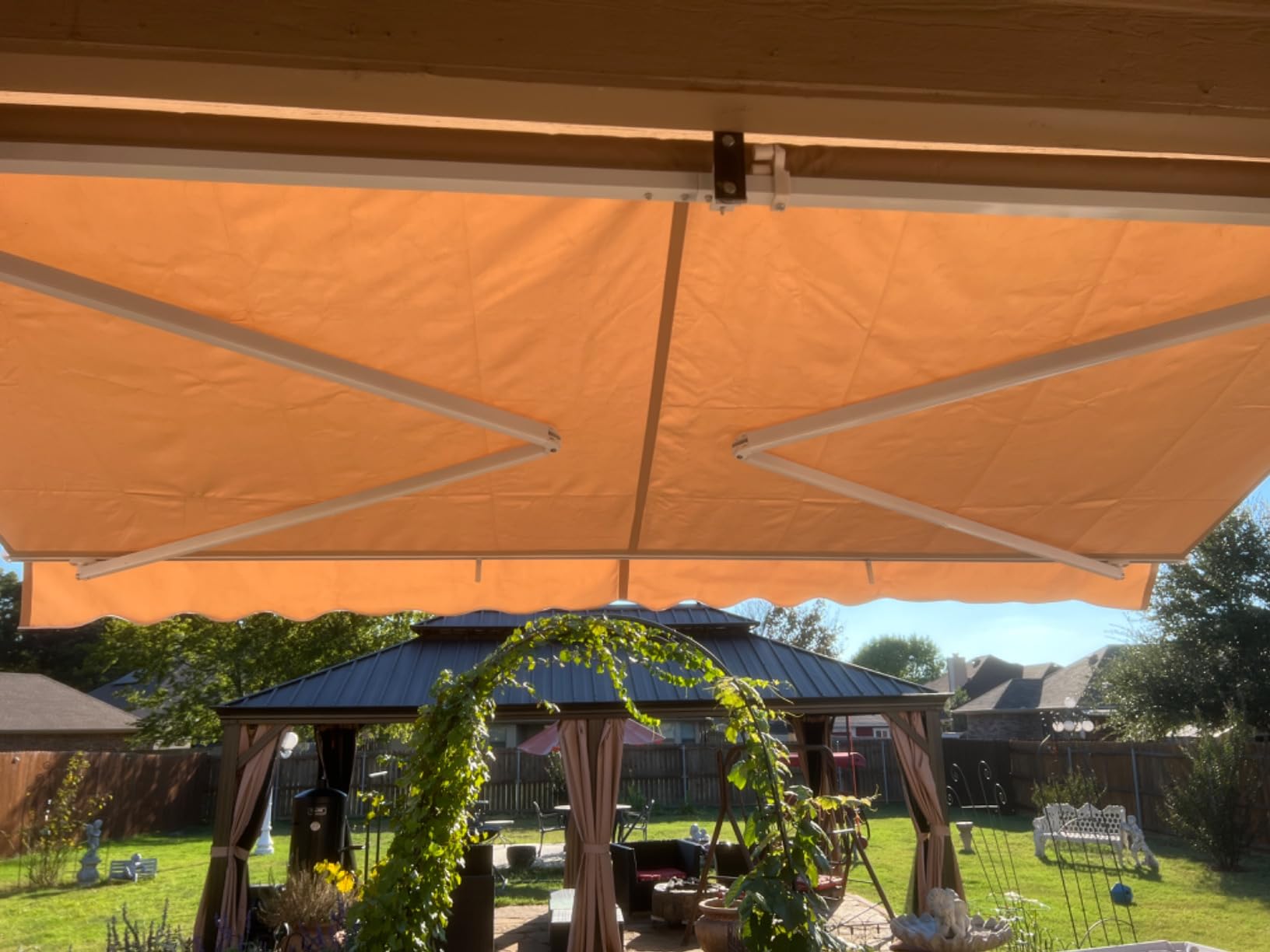 VINGLI 12' x 10' Retractable Awning for Patio customer photo 1