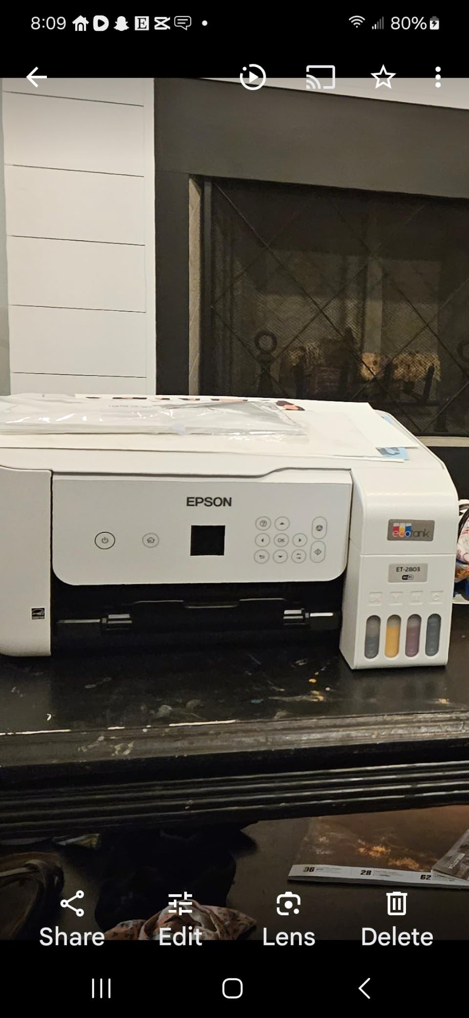 Pinckney Cartridge-Free Super-Tank Printer with Sublimation Ink Bundle for Heat Transfers, Easy Fill, Built-in Scanner & Copier and Printing up to 13 x 19 Inches (Wide Format) customer photo 2