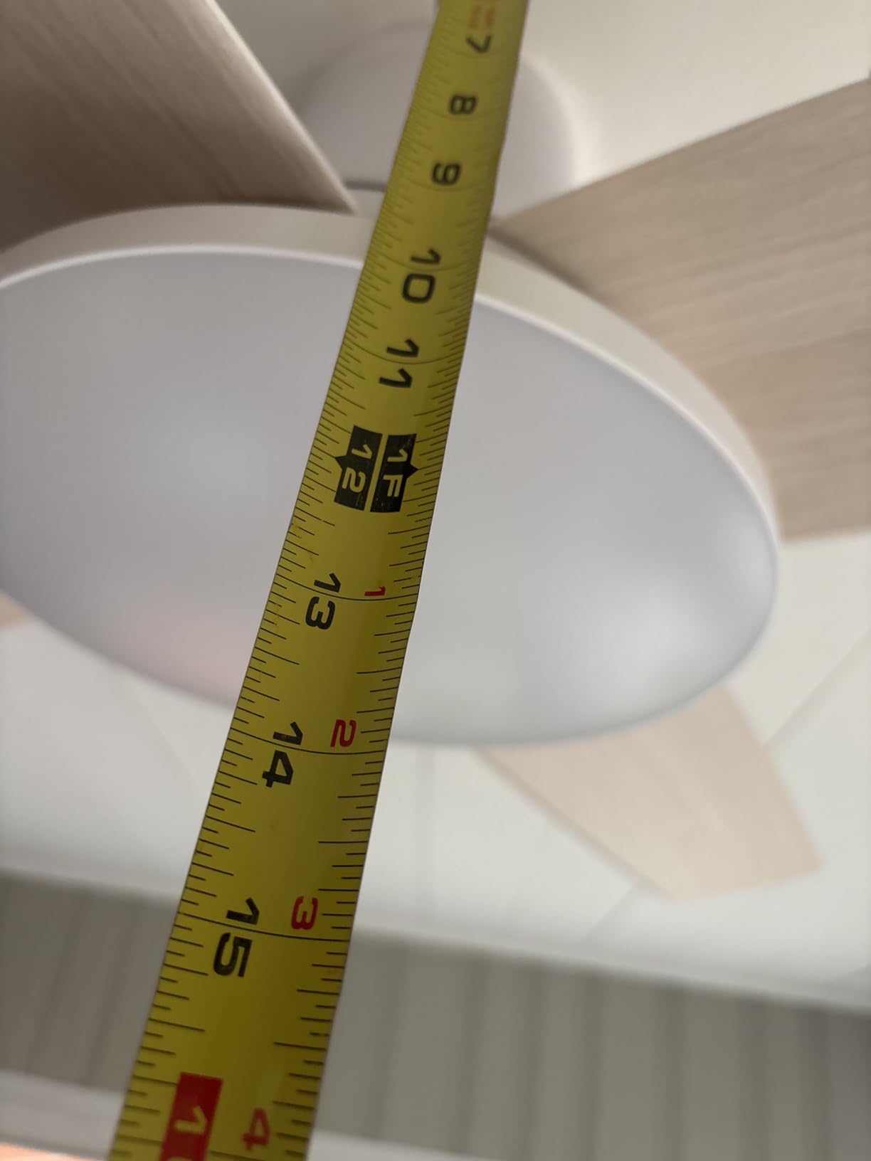 DREO Ceiling Fans with Lights 44'', Flush Mount Smart Ceiling Fan, Remote customer photo 1