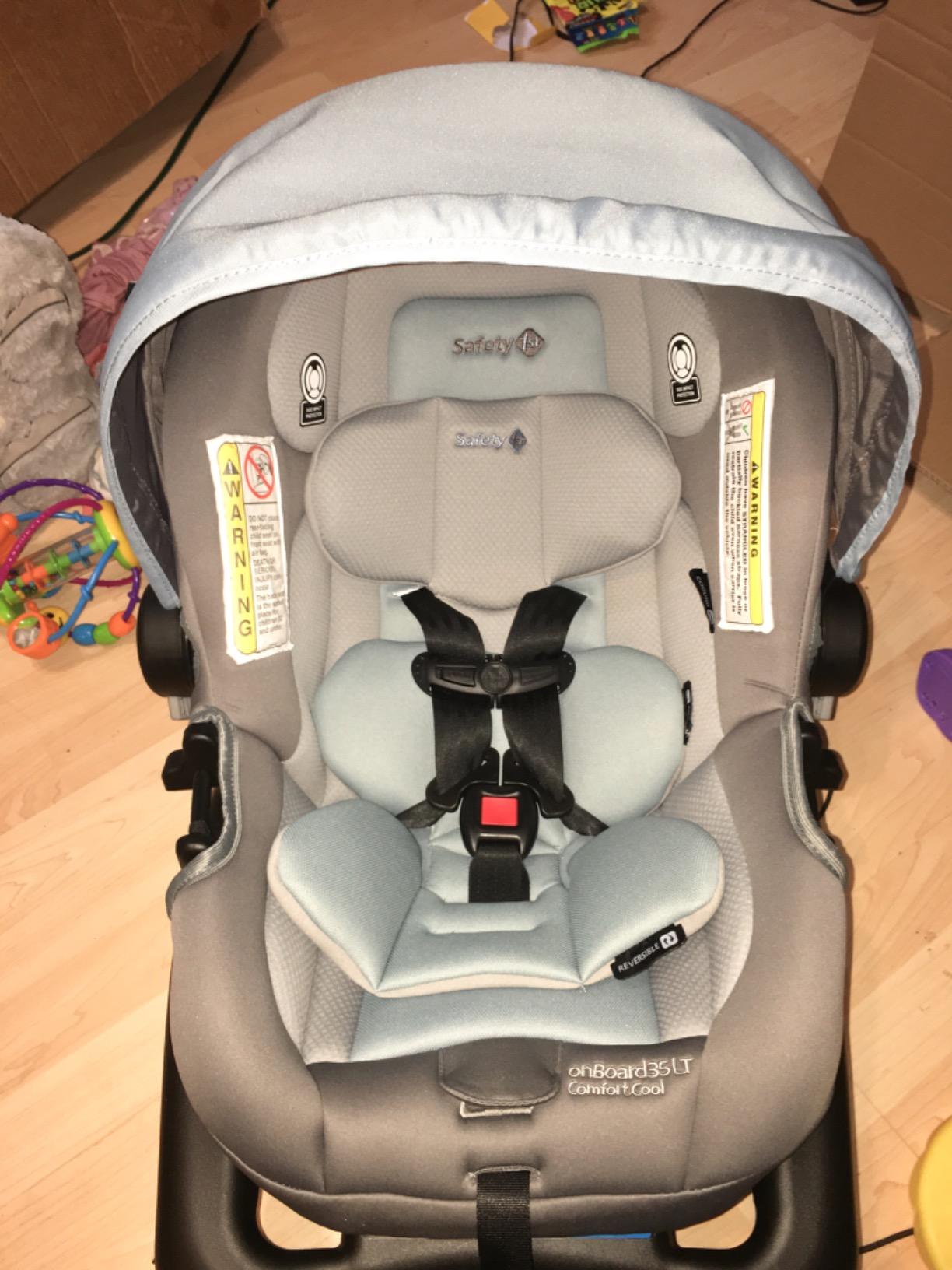 Safety 1st OnBoard FLX Infant Car Seat with Base, Lightweight Baby Car Seat for Travel, Monument 4 customer photo 1