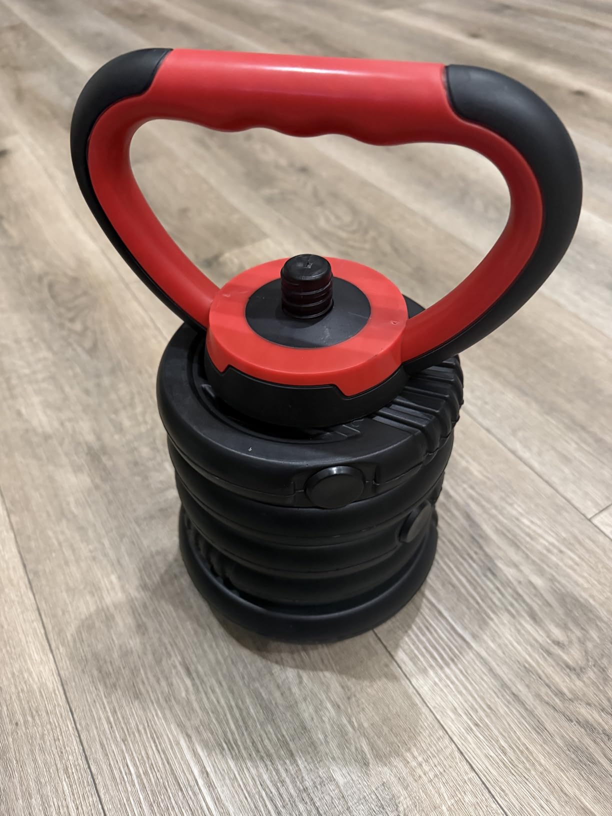 Adjustable Dumbbell set,20/30/45/70/90lbs Free Weight Set | 5 in1 Dumbbell Set with Connector,Used as Barbell,Kettlebells,Push up Stand,Fitness Exercises for Home Gym Suitable Men/Women customer photo 1