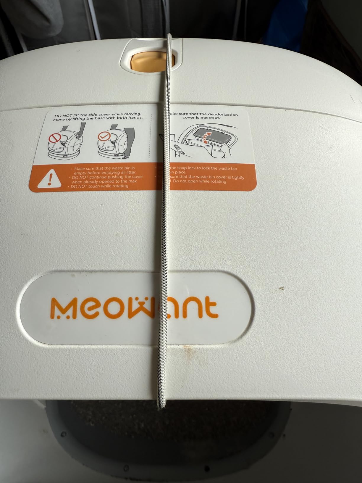 Meowant Self-Cleaning Cat Litter Box customer photo 1