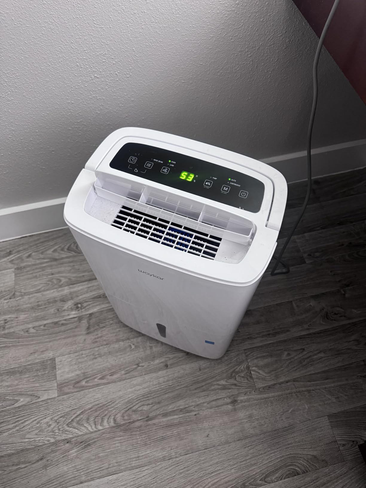 Waykar 150 Pints 2025 Energy Star Dehumidifier with Pump for Spaces up to 7,000 Sq. Ft. at Commercial and Industrial Large Room, Warehouse, Home, Basement, with Drain Hose, Auto Defrost, Self-Drying customer photo 1