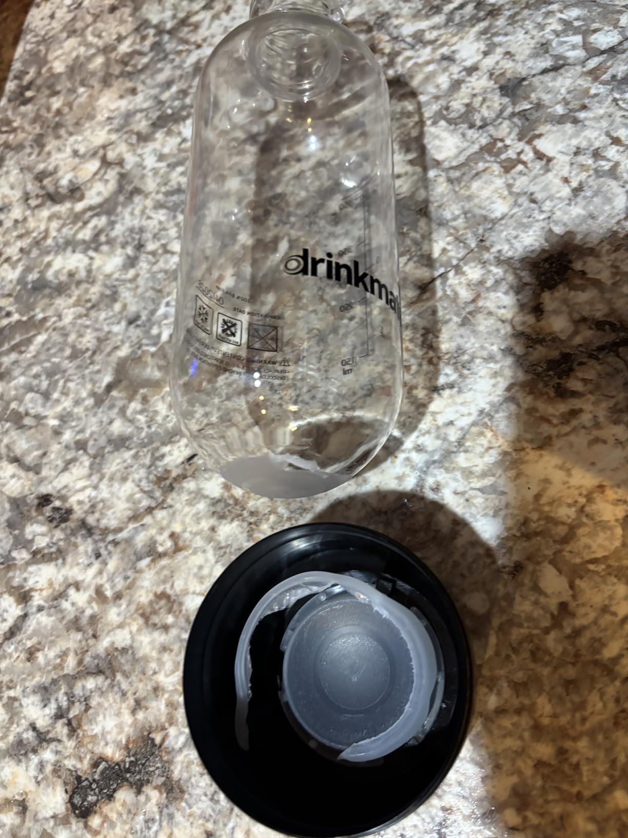 Drinkmate Spritzer Portable Sparkling Water and Soda Streaming Machine | Carbonates Any Drink | Includes Two 3oz CO2 Cartridges + One BPA-Free Bottle customer photo 1