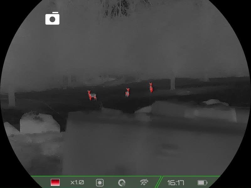 RIX Pocket K3 Portable Thermal Monocular for Hunting, 384x288 (50Hz), Wi-Fi, Handheld Night Vision Monocular customer photo 2