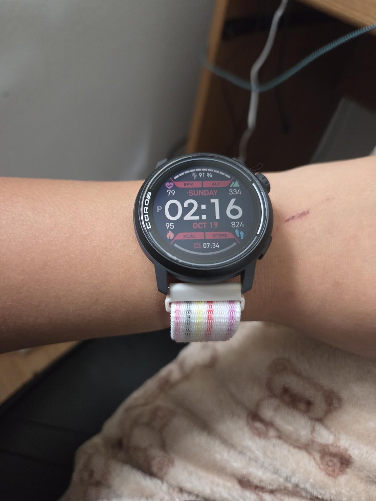 COROS PACE 3 GPS Sport Watch, Lightweight Running Watch - Black Nylon | 17-Day Battery Life, Accurate GPS, Heart Rate Monitor, Navigation, Sleep Tracking, Training Plan, Run, Bike, and Ski customer photo 2